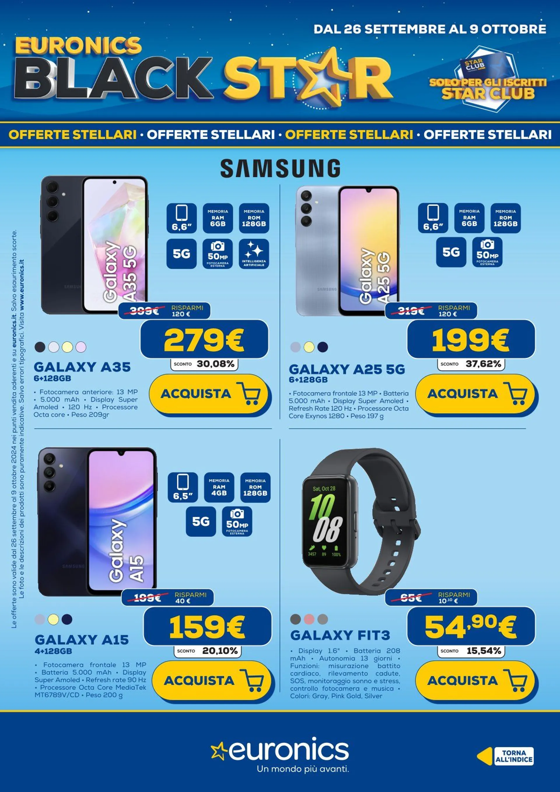 Euronics Brochure Offerte da 26 settembre a 9 ottobre di 2024 - Pagina del volantino 10