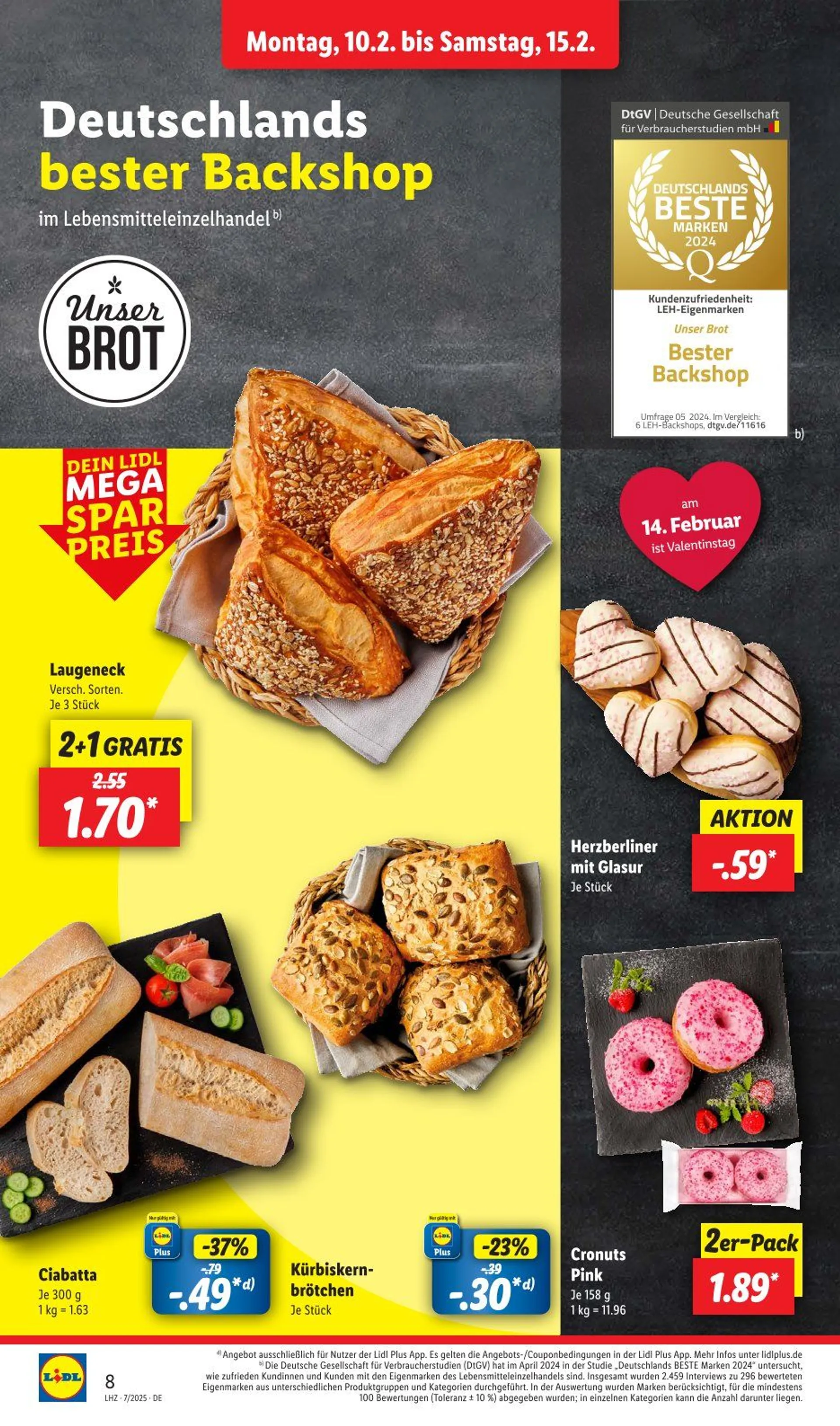 Lidl Prospekt von 10. Februar bis 15. Februar 2025 - Prospekt seite 10