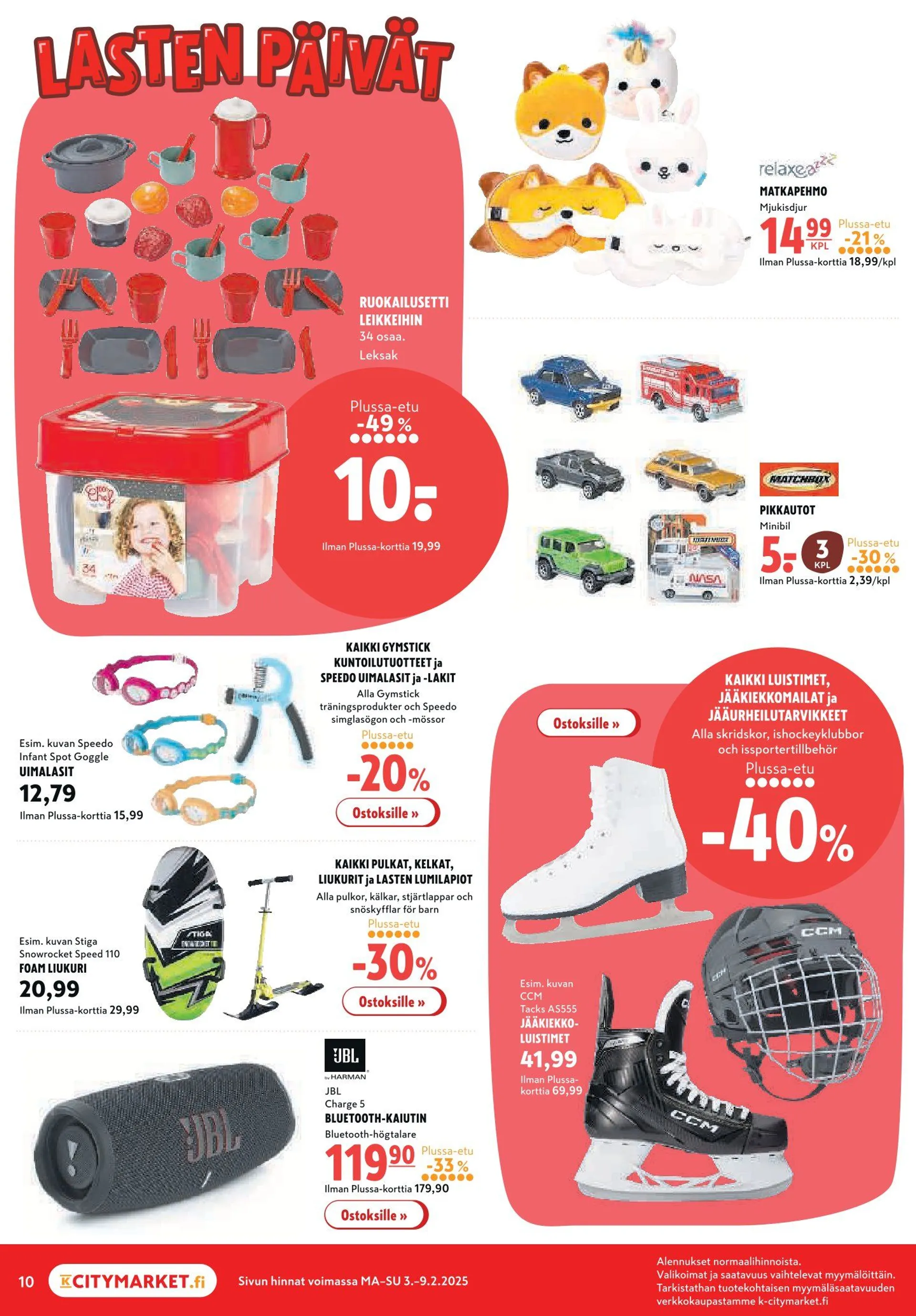 Kaupan K-Supermarket erikoistarjous voimassa alkaen 3. helmikuuta - 9. helmikuuta 2025 - Tarjouslehti sivu 10