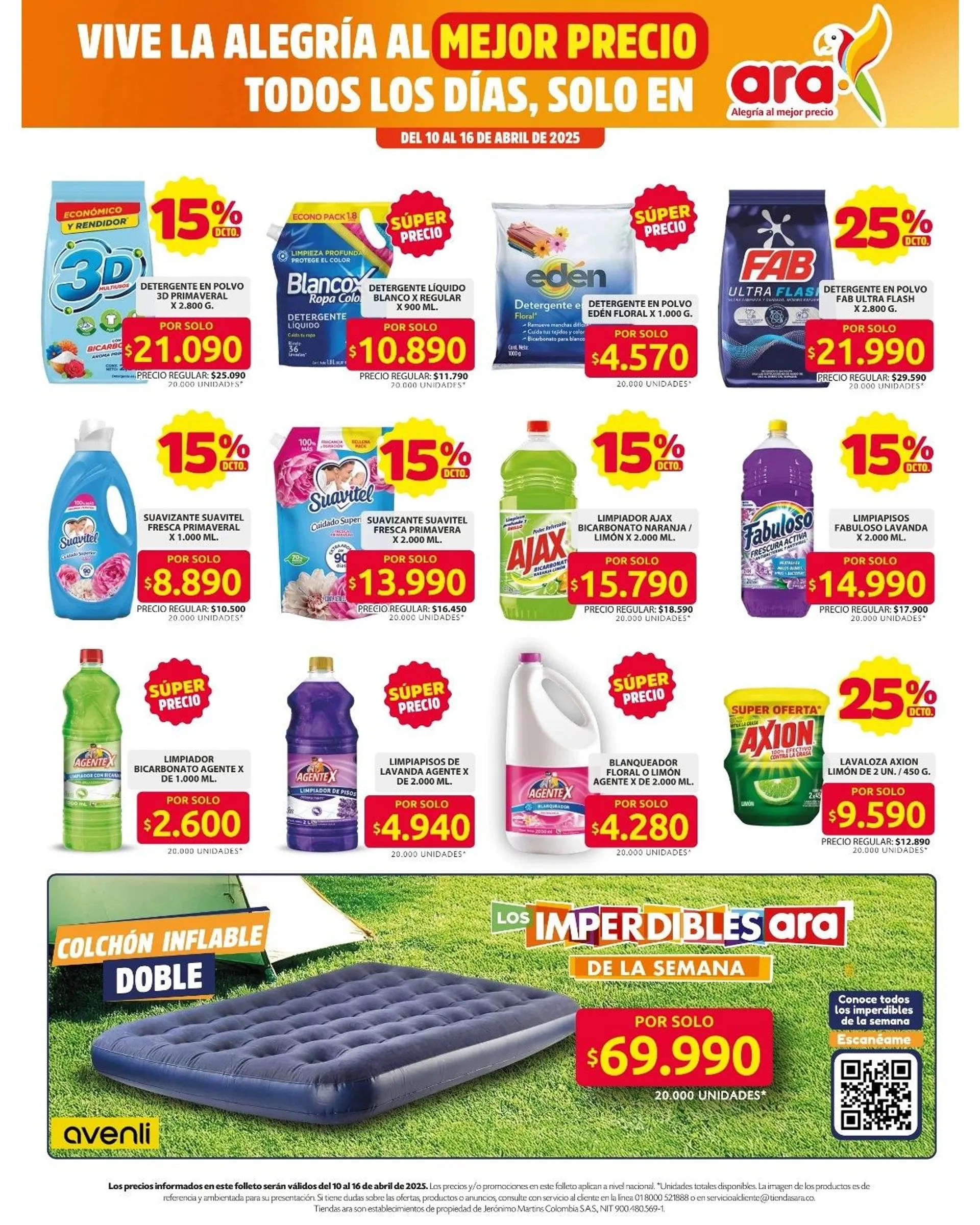 Catalogo de Ara Ofertas  10 de abril al 13 de abril 2025 - Pag 10