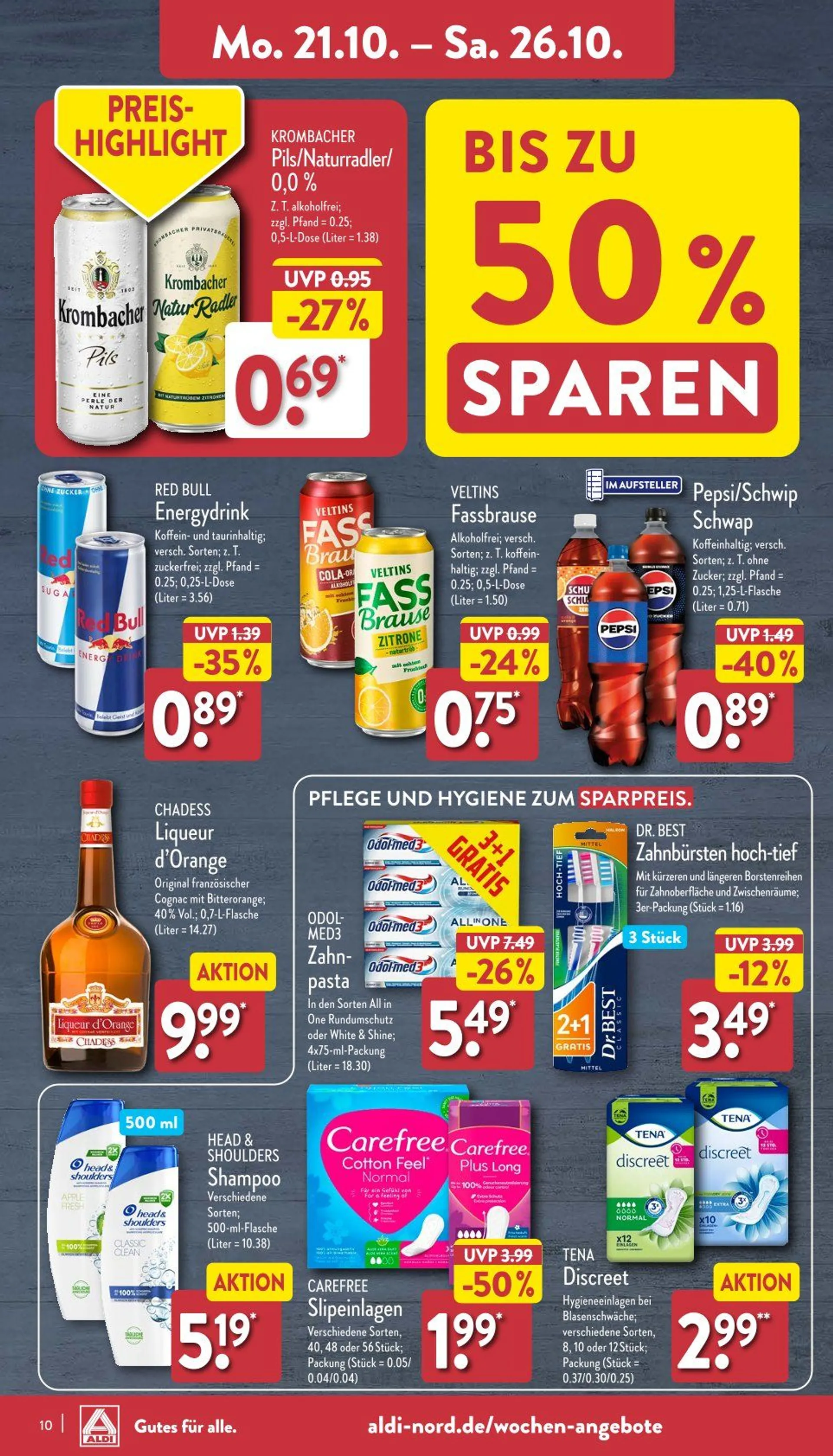 Aldi Nord Prospekt von 21. Oktober bis 26. Oktober 2024 - Prospekt seite 11