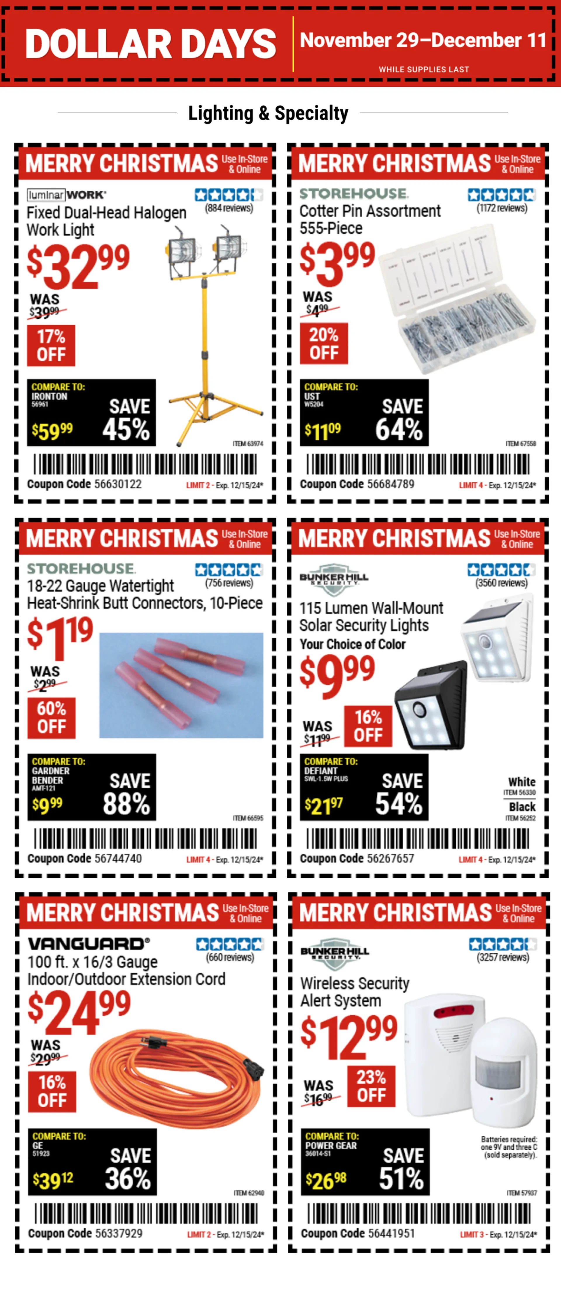 Weekly ad Christmas Coupons from December 9 to December 15 2024 - Page 9