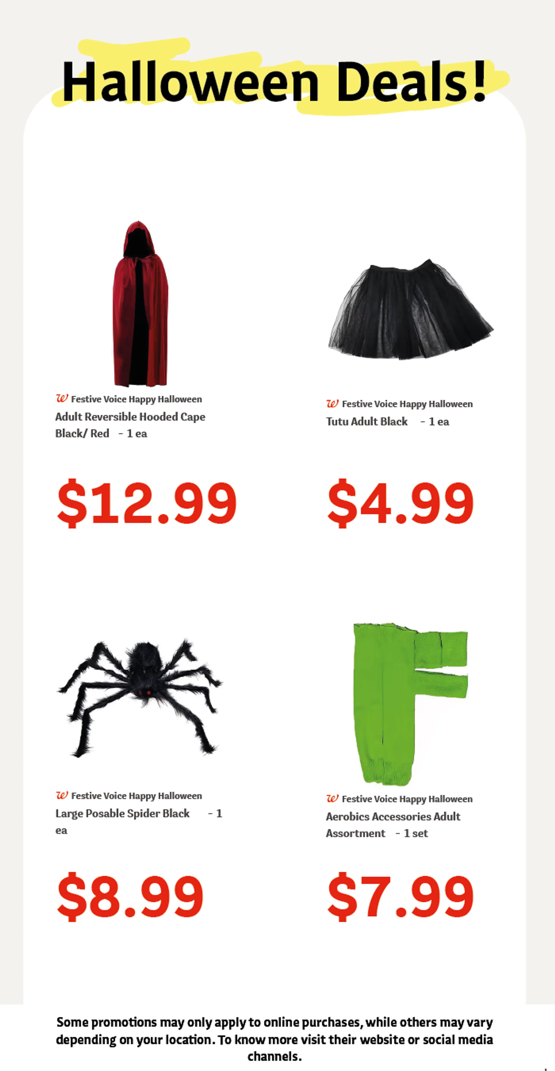 Weekly ad Walgreens Halloween Deals! from September 11 to October 5 2024 - Page 3