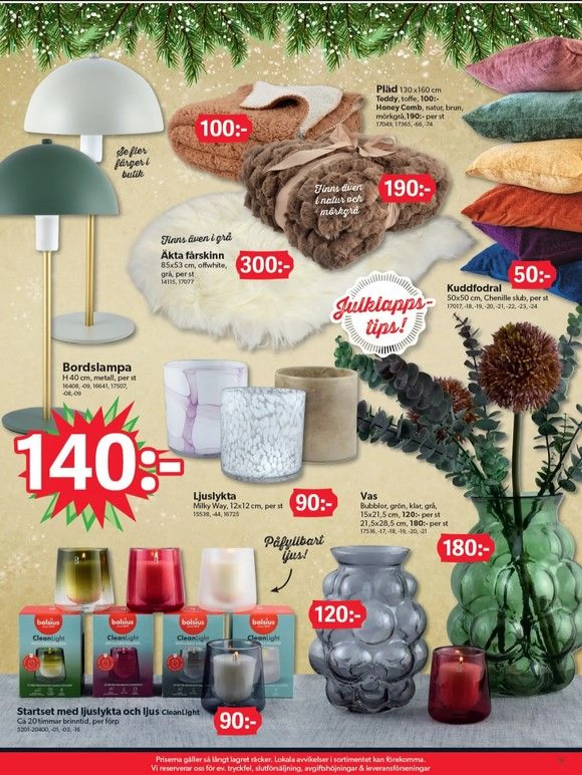 DollarStore från 2 december till 24 december 2024 - Reklamblad sidor 9