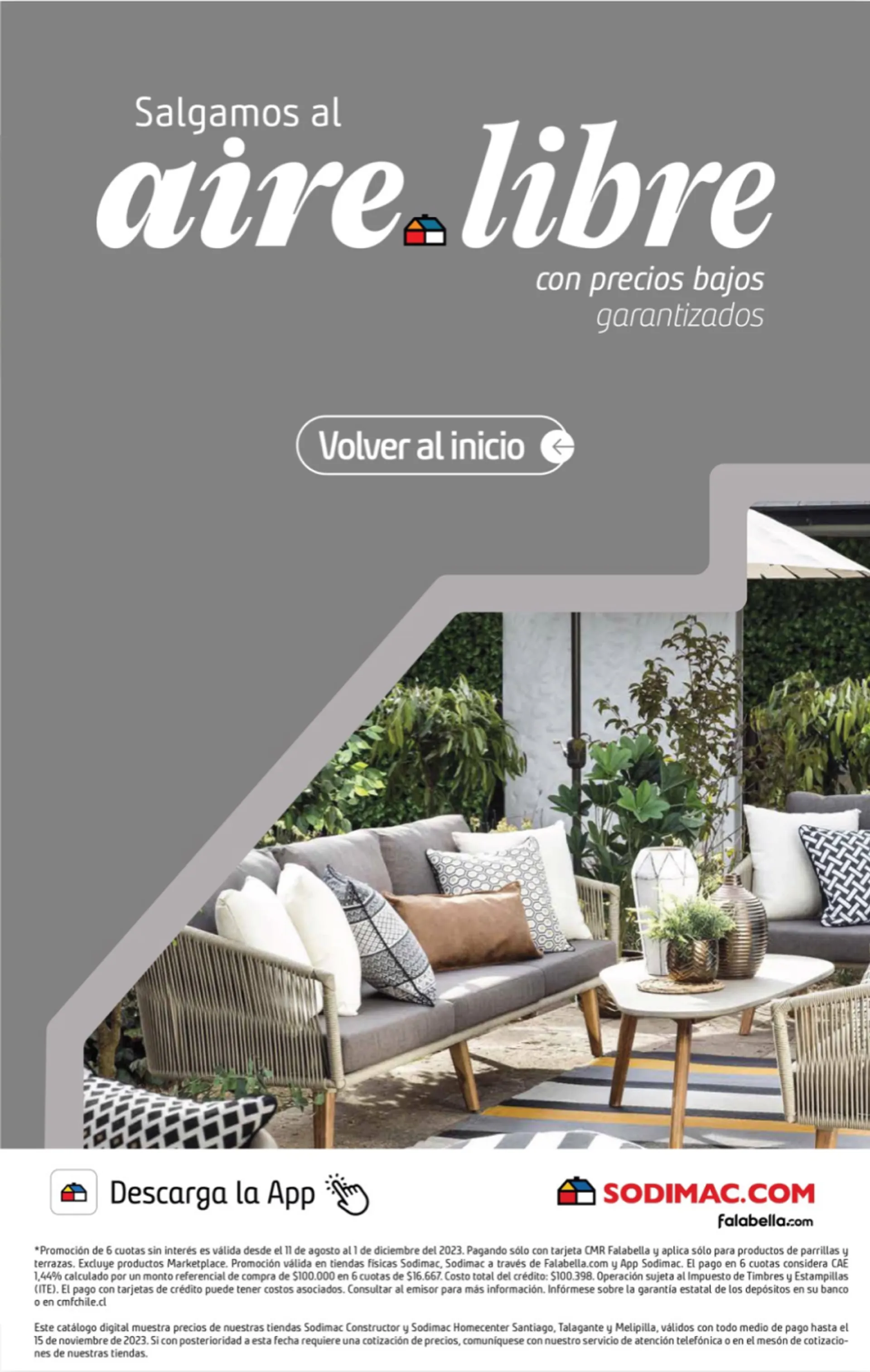 Catálogo de muebles de exterior 22 de julio al 17 de agosto 2024 - Página 8