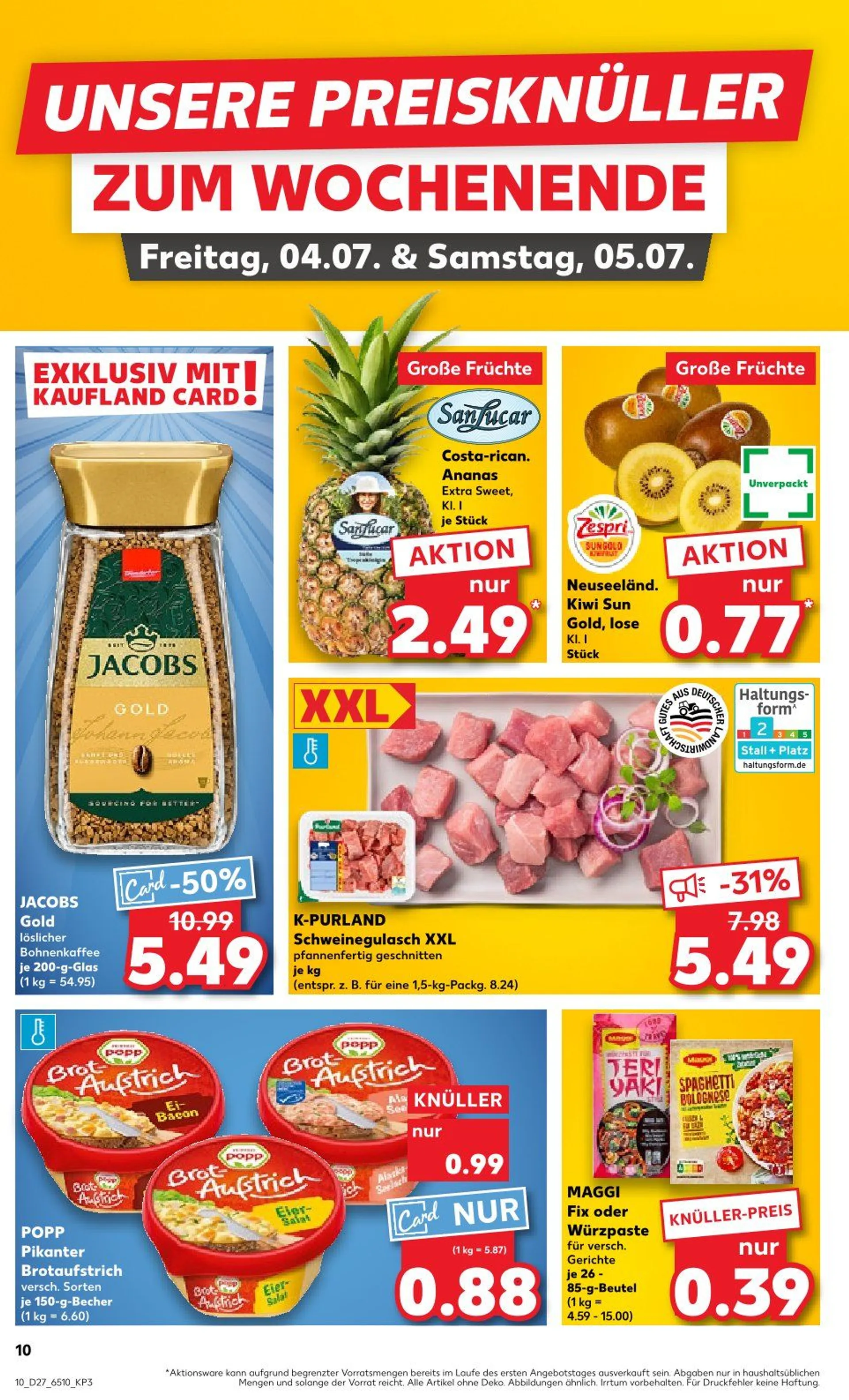 Kaufland Prospekt von 3. Juli bis 9. Juli 2025 - Prospekt seite 47