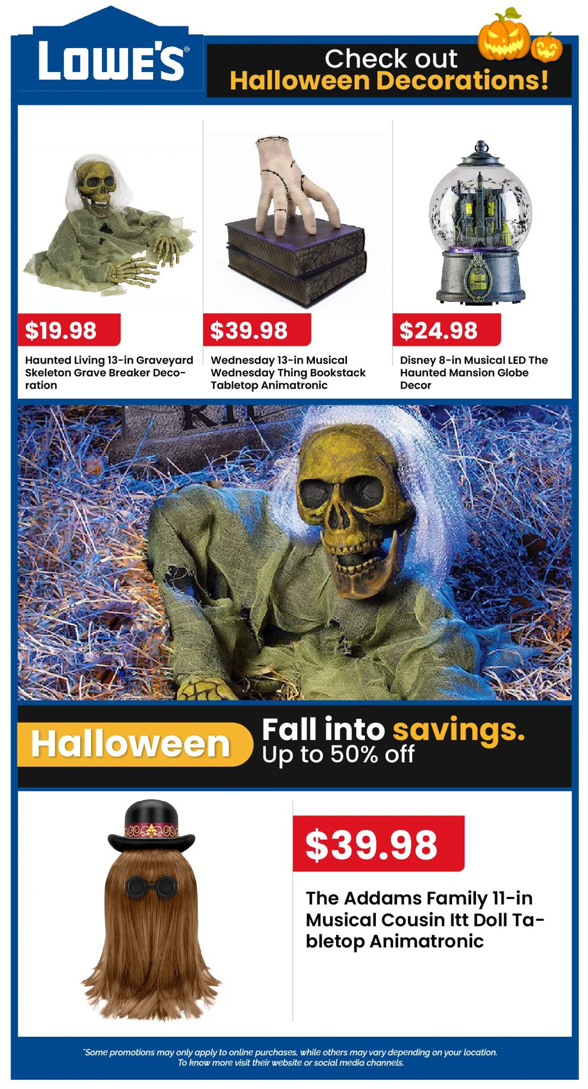 Weekly ad Lowe's Halloween sales from September 27 to October 31 2024 - Page 9