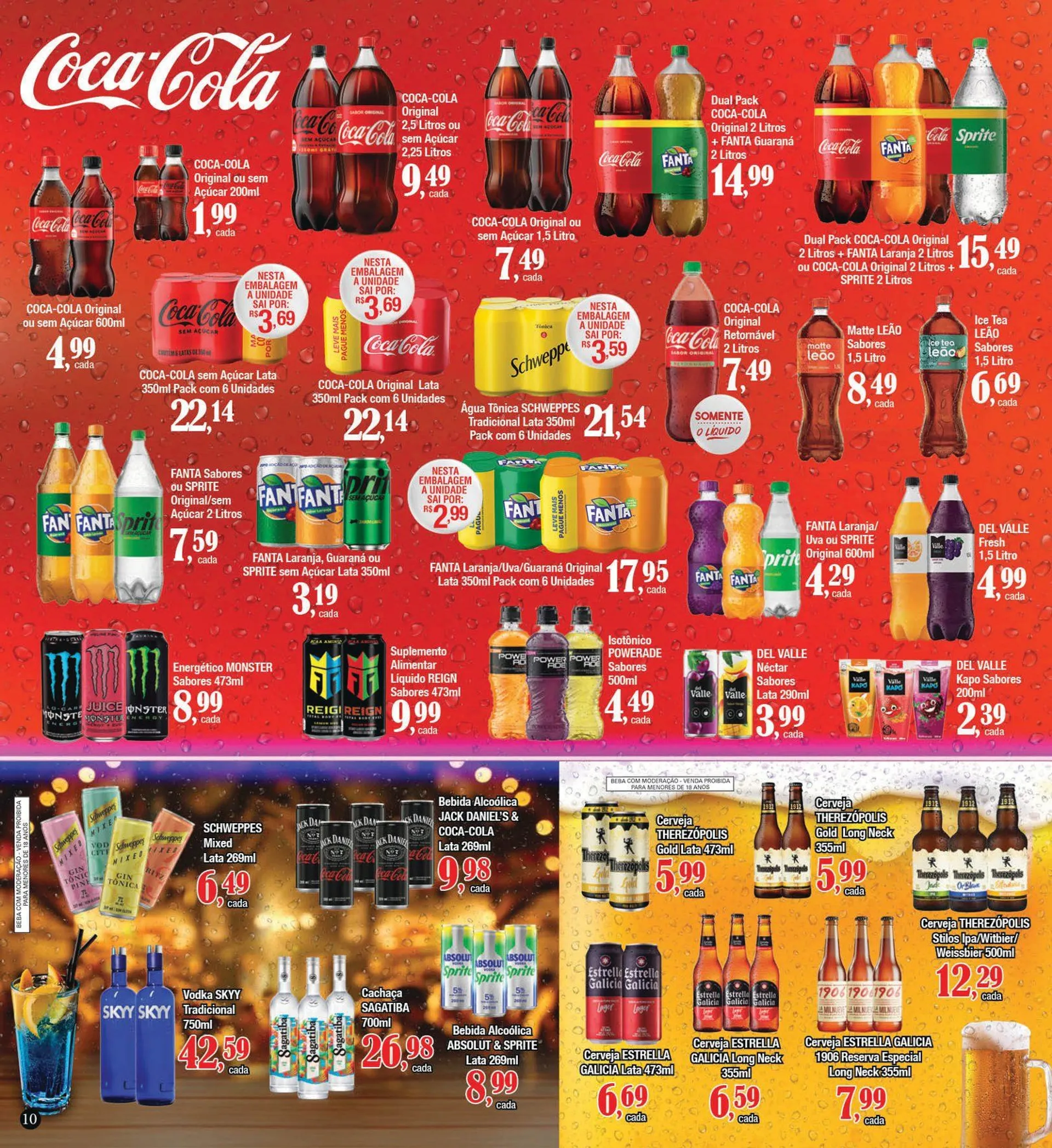 Encarte de Folhetos Unidos Supermercados 17 de abril até 2 de maio 2025 - Pagina 10