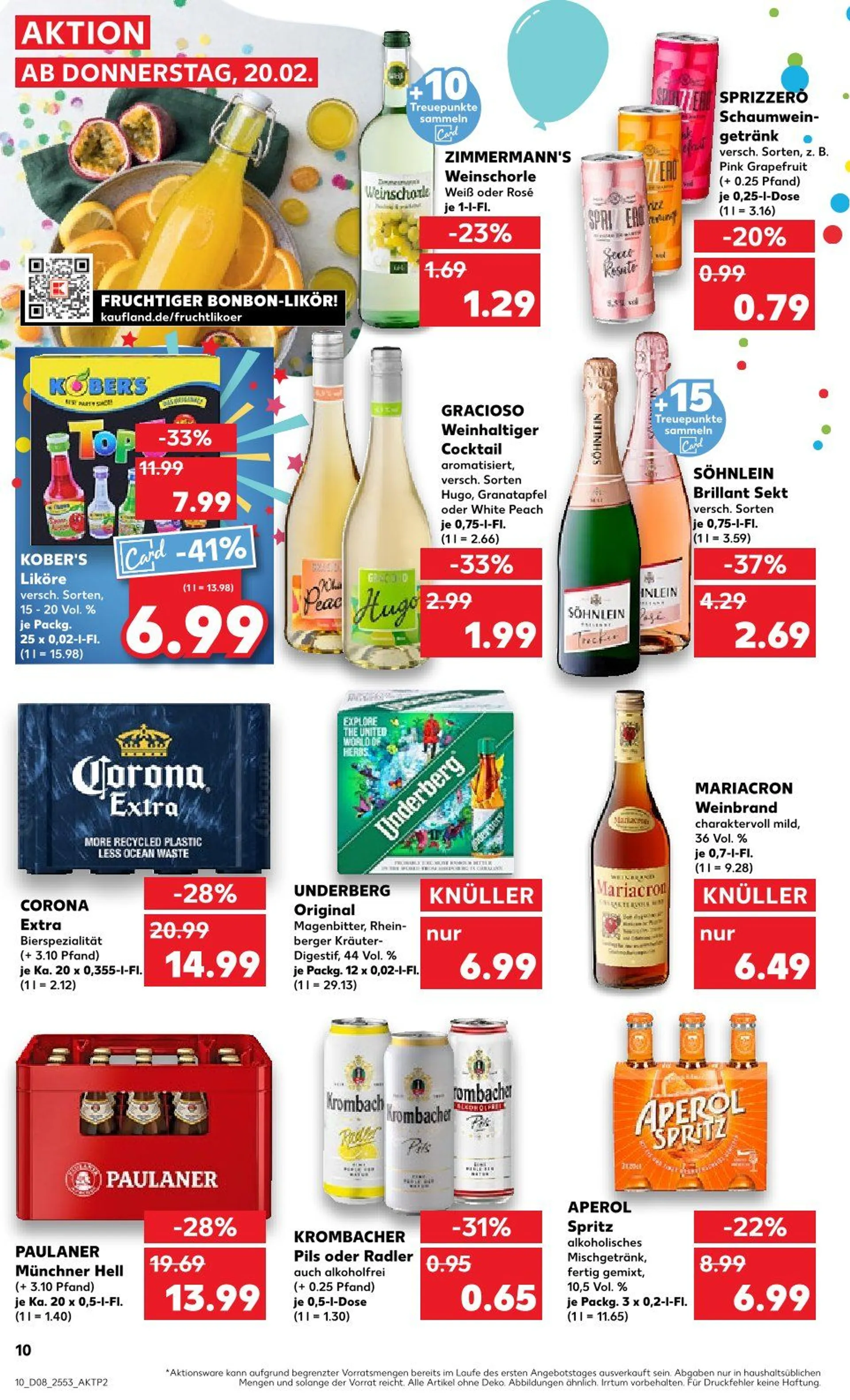 Kaufland Prospekt von 20. Februar bis 26. Februar 2025 - Prospekt seite 10