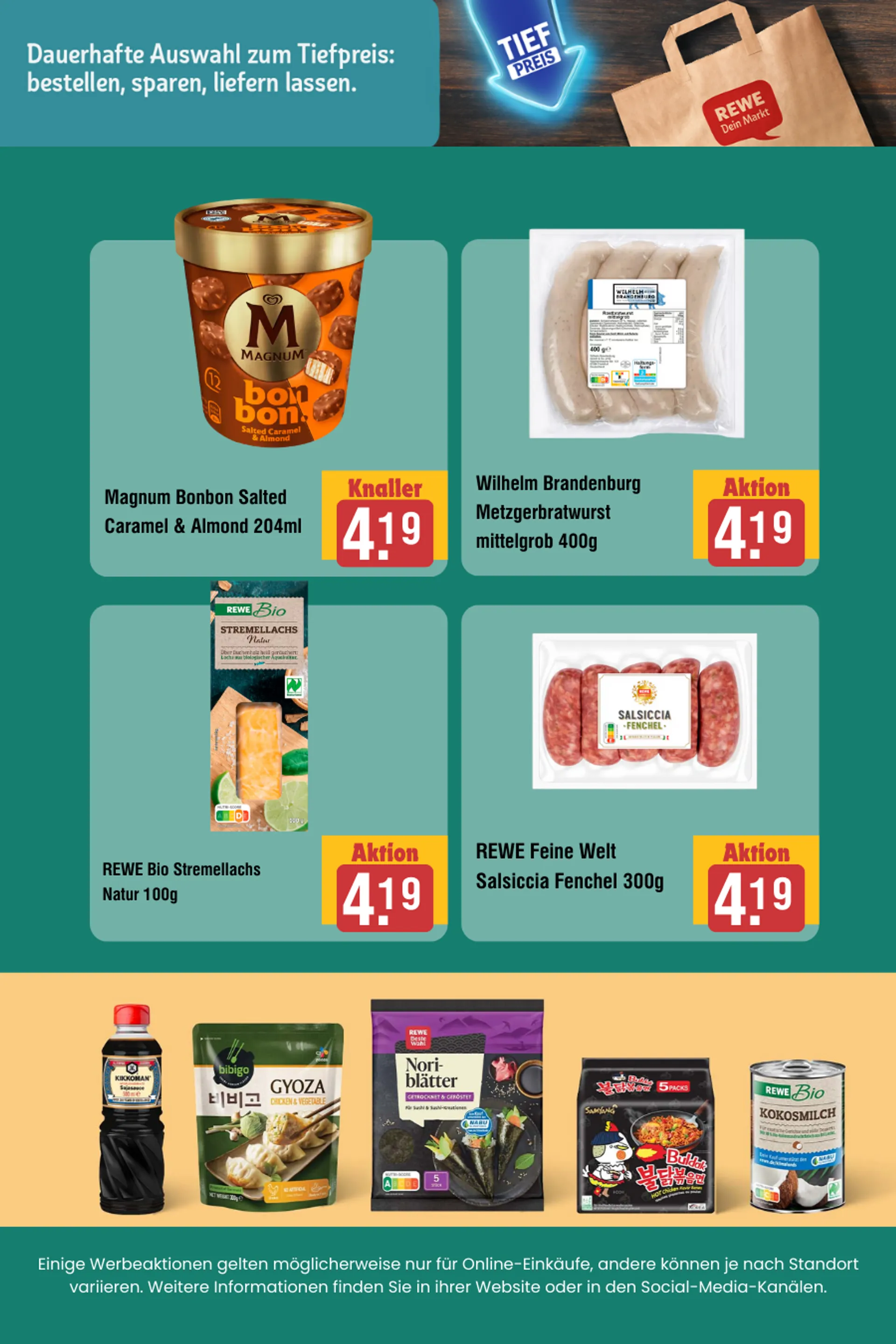 REWE Prospekt von 23. Mai bis 6. Juni 2025 - Prospekt seite 9