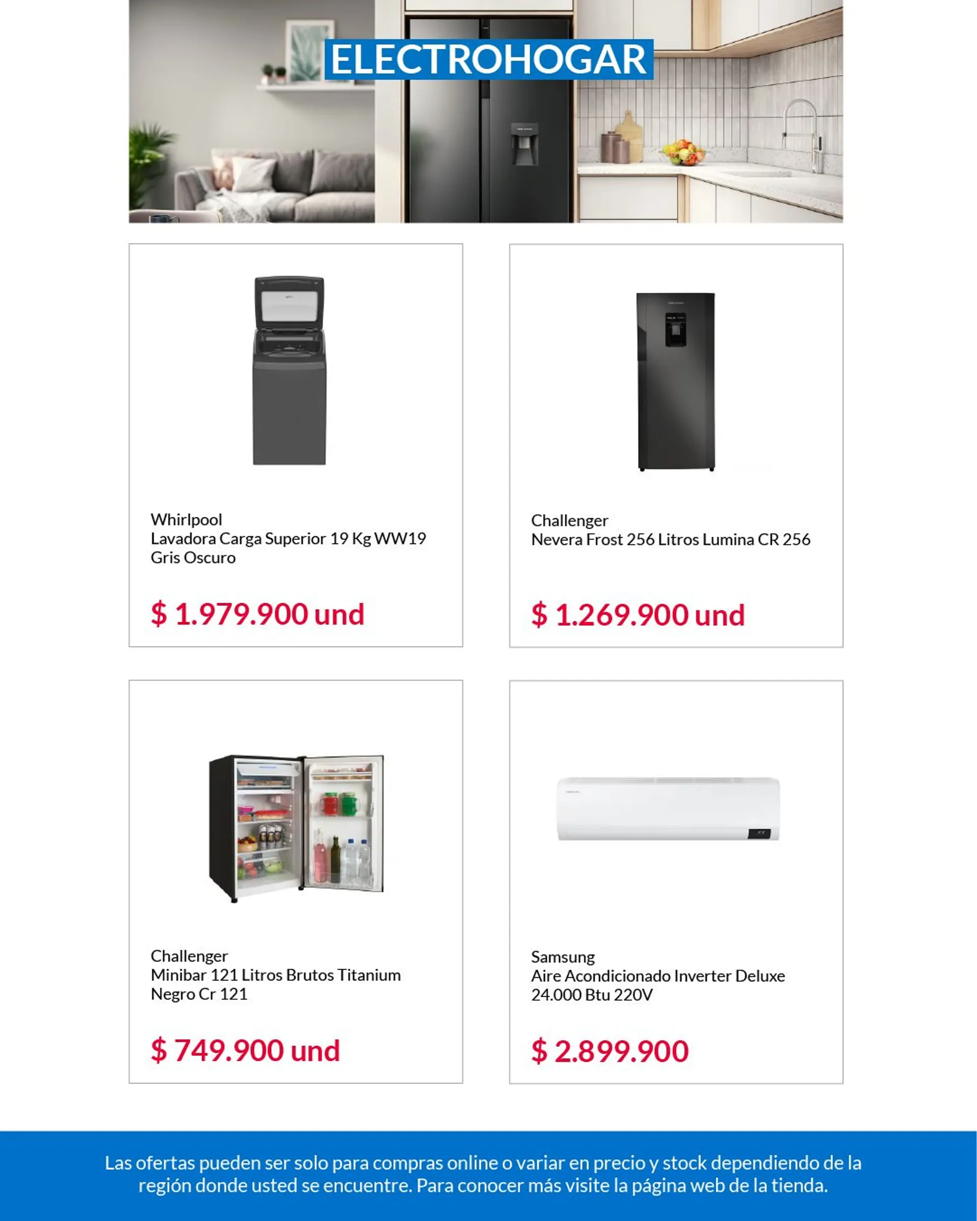 Catalogo de Oferta especial de Homecenter 25 de octubre al 8 de noviembre 2024 - Pag 9