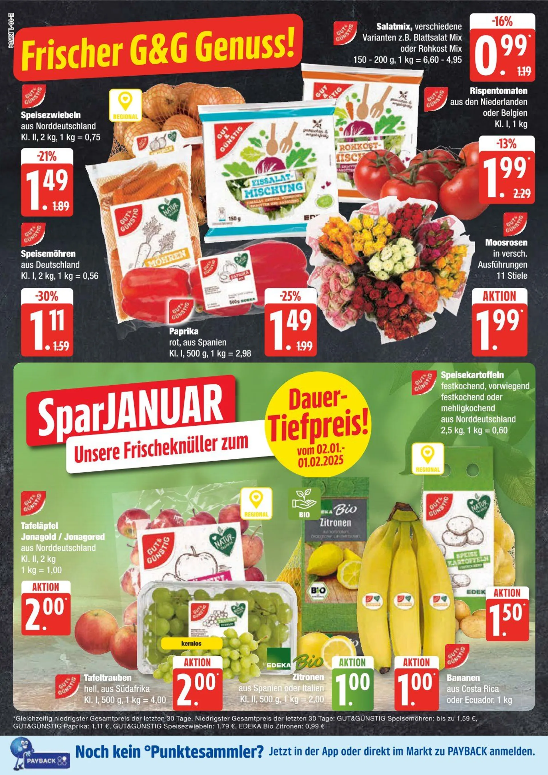 Edeka Prospekt von 21. Januar bis 25. Januar 2025 - Prospekt seite 10