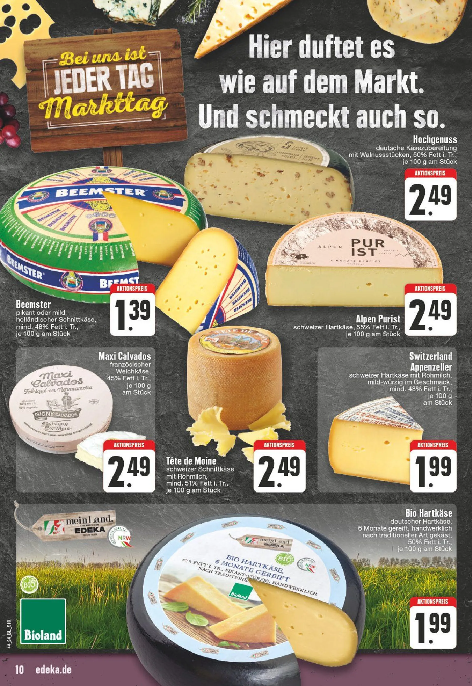 Edeka Prospekt von 28. Oktober bis 2. November 2024 - Prospekt seite 10