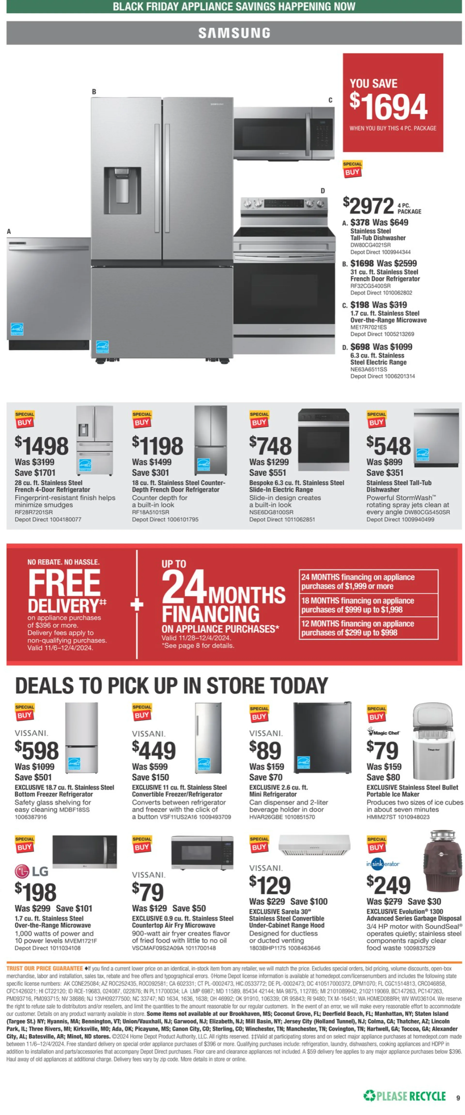 Weekly ad The Home Depot Weekly Ad from November 28 to December 4 2024 - Page 9