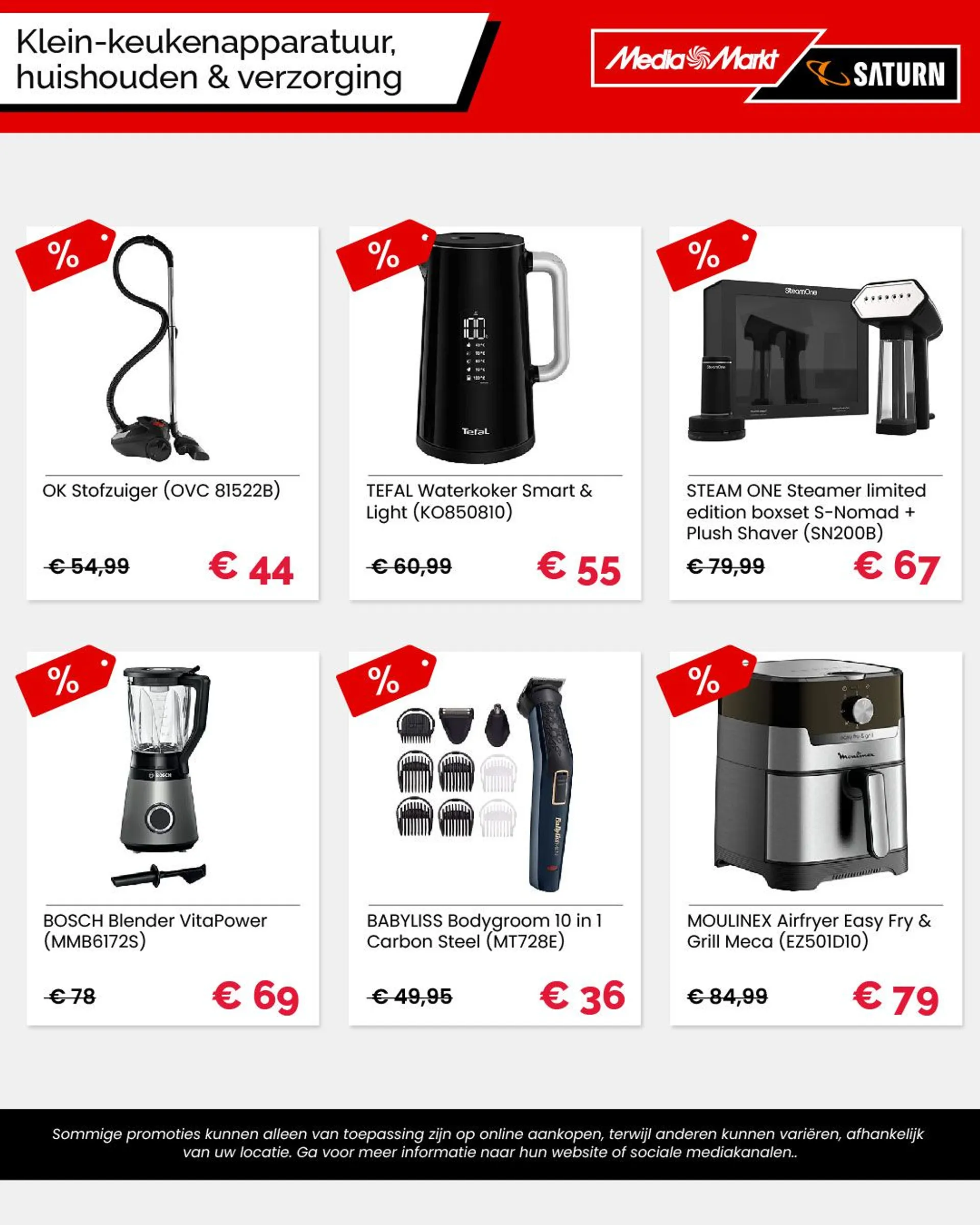 Speciale promoties van MediaMarkt van 8 oktober tot 22 oktober 2024 - folder pagina 9