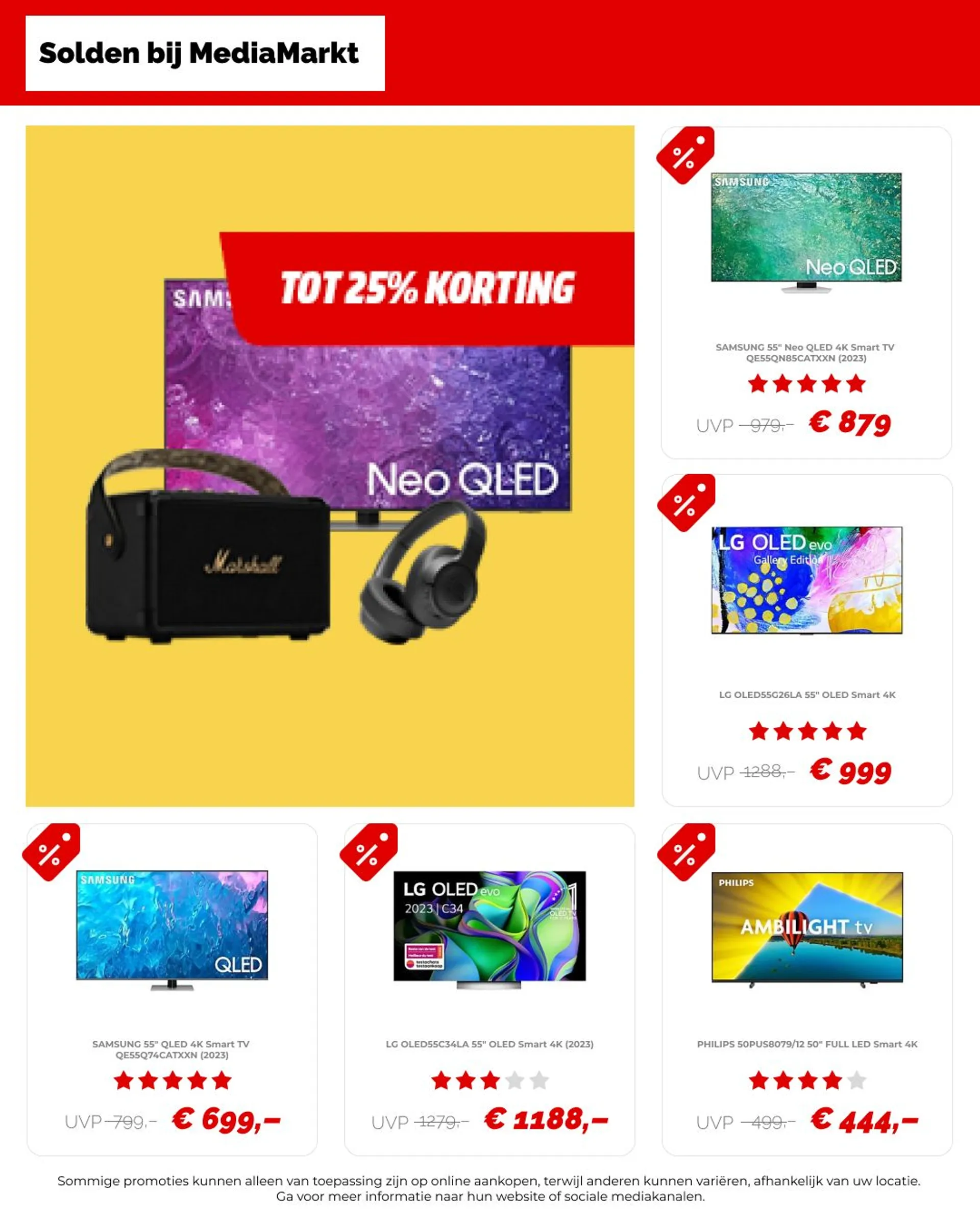 SPECIALE PROMOTIES VAN MEDIAMARKT van 23 juli tot 6 augustus 2024 - folder pagina 9