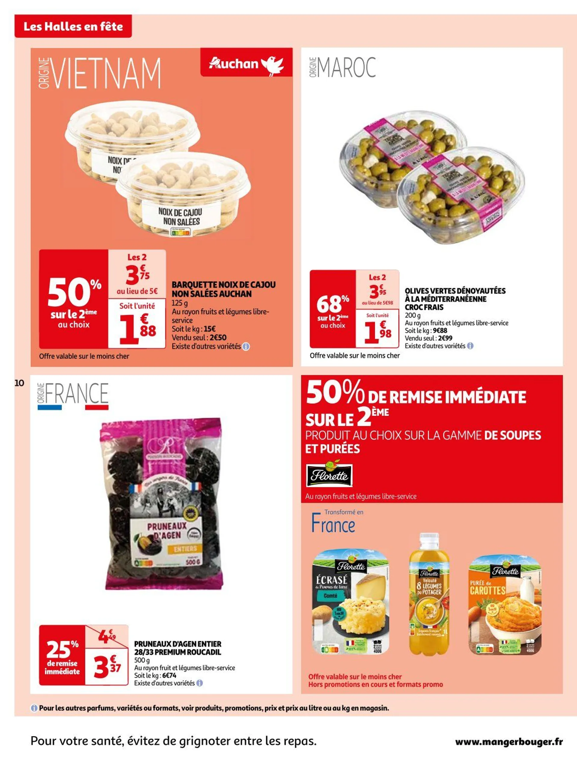 Auchan Offres de brochures du 1 octobre au 6 octobre 2024 - Catalogue page 10