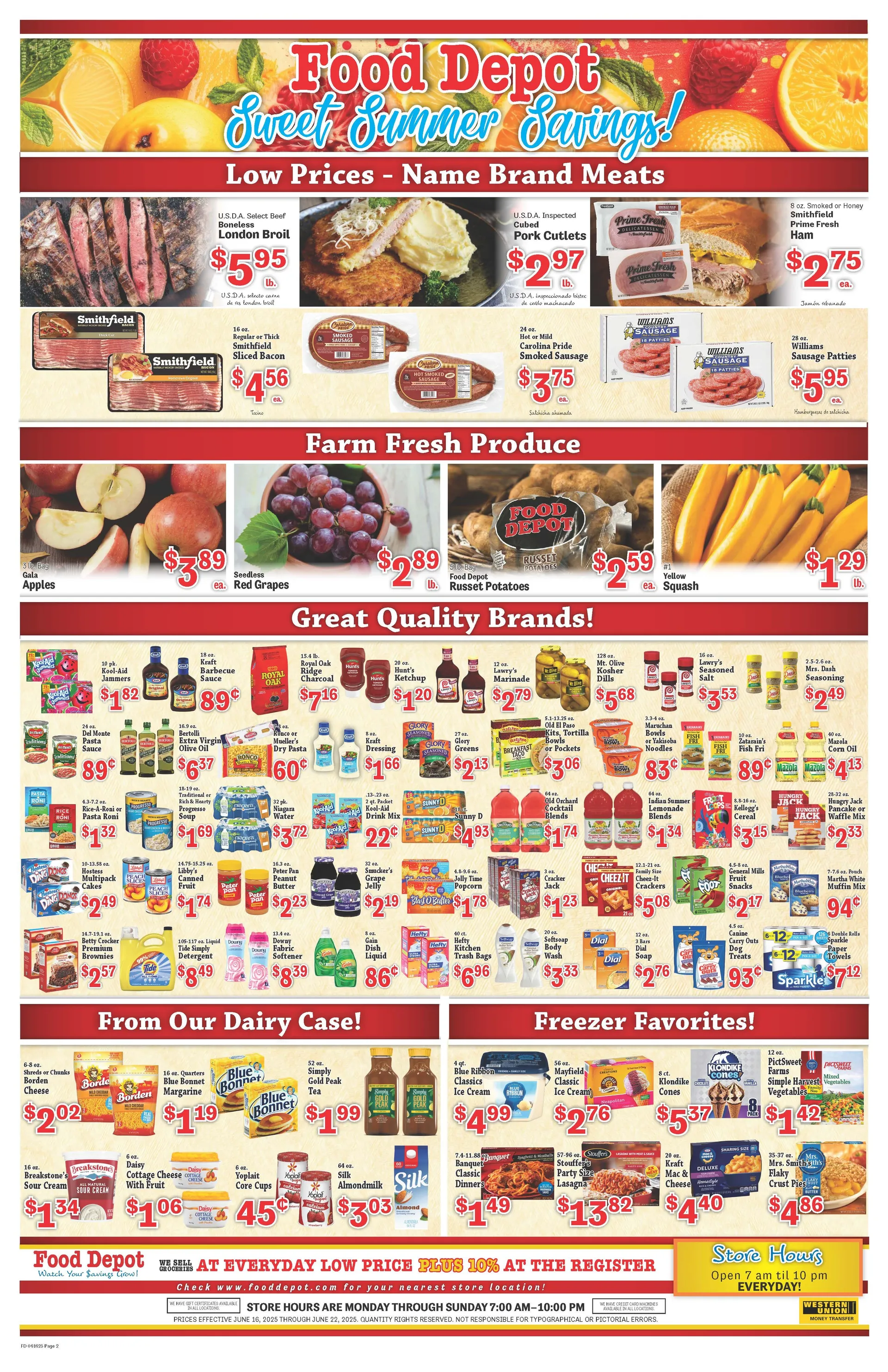 Weekly ad  Food Depot weekly ads from June 16 to July 7 2025 - Page 2