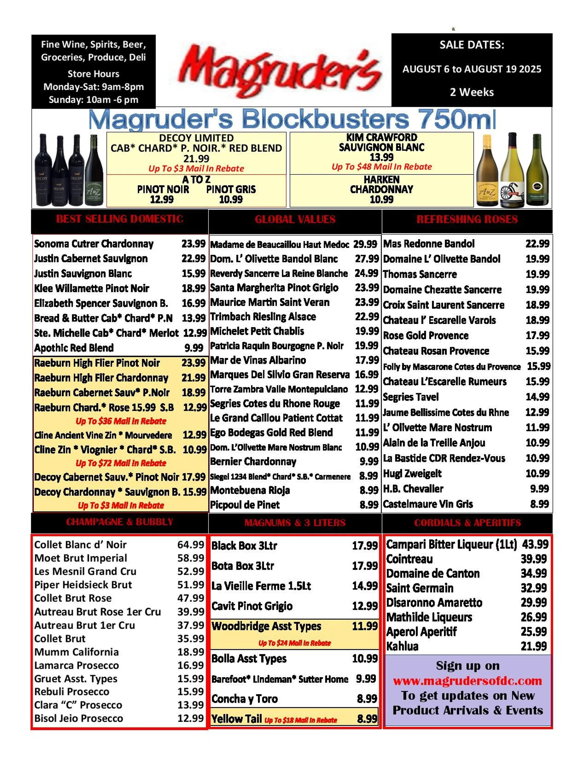 Weekly ad Weekly ads from August 6 to August 19 2025 - Page 1