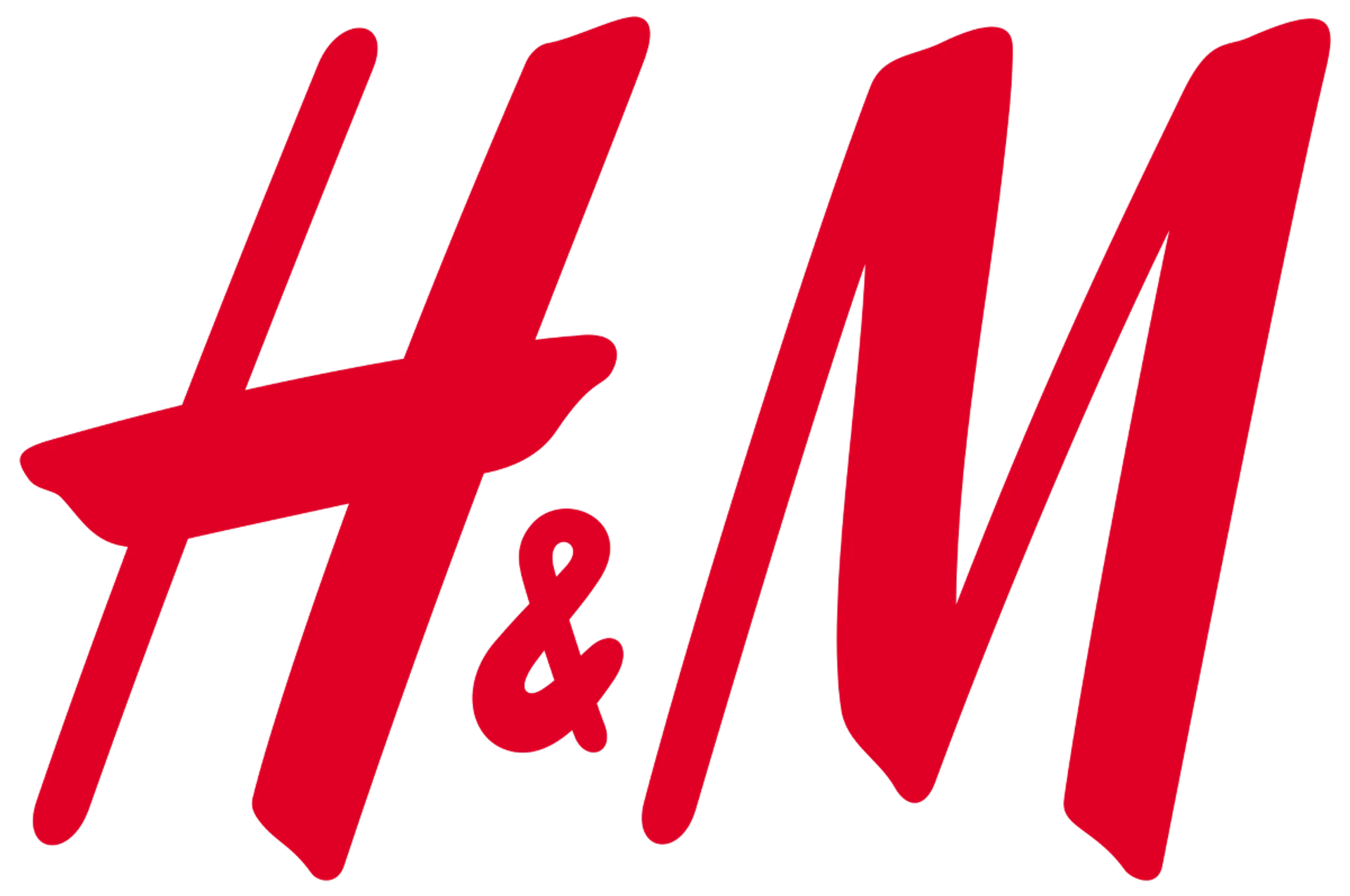 H&M logo. Current catalogue