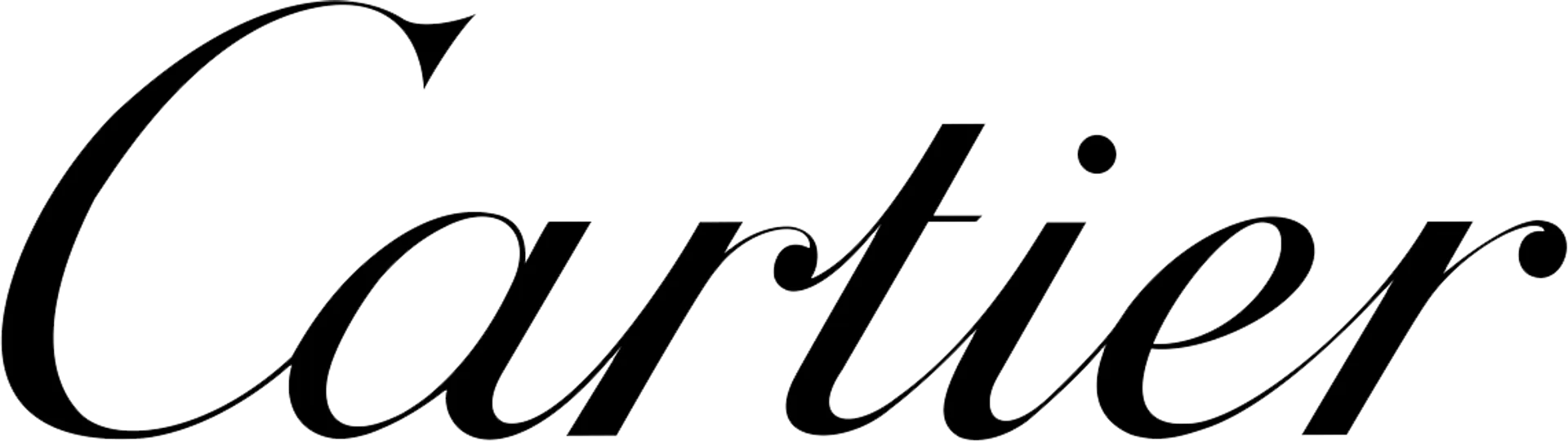 CARTIER logo. Current catalogue