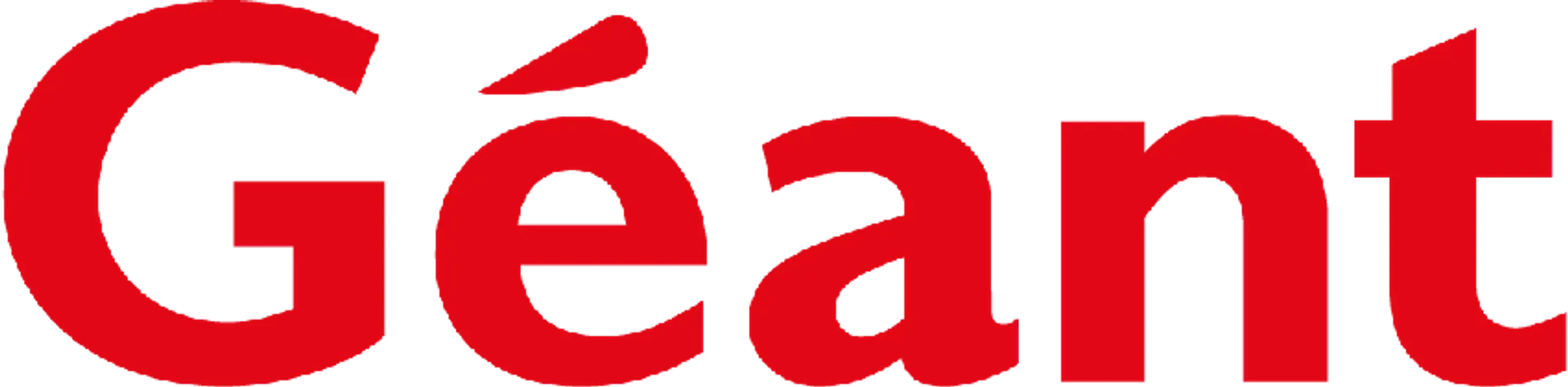 GEANT logo. Current catalogue