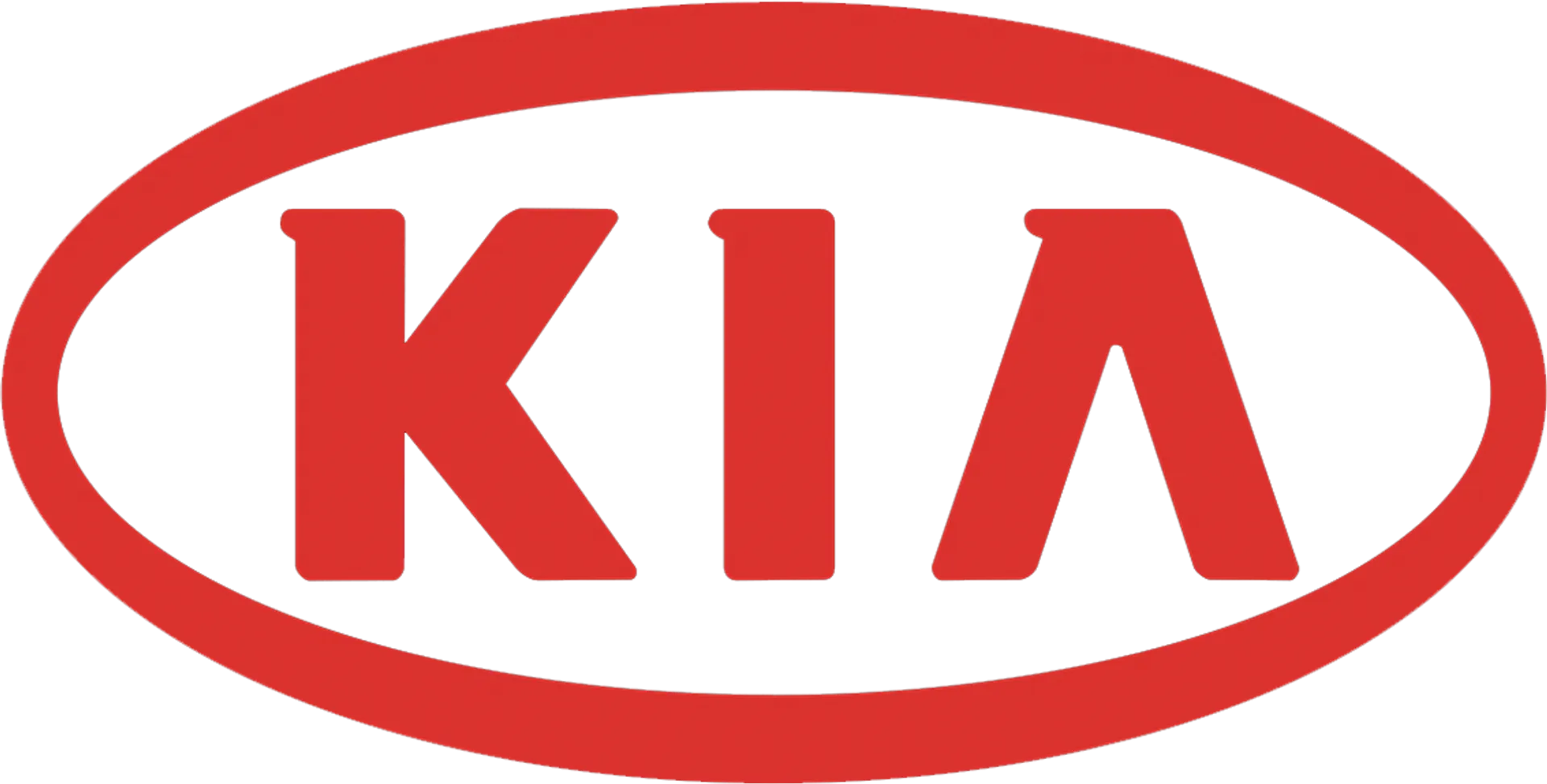 KIA logo. Current catalogue
