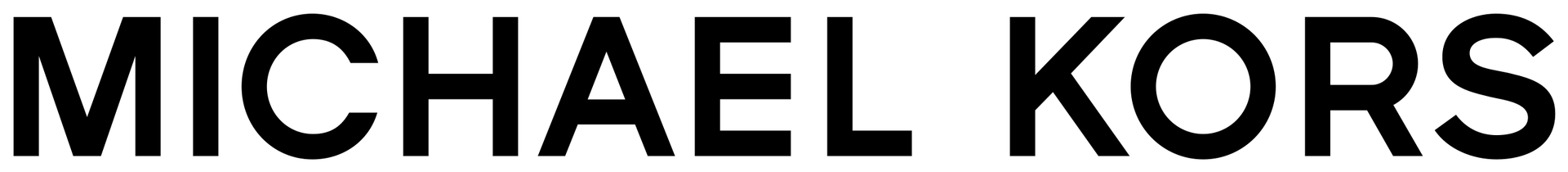 MICHAEL KORS logo. Current catalogue