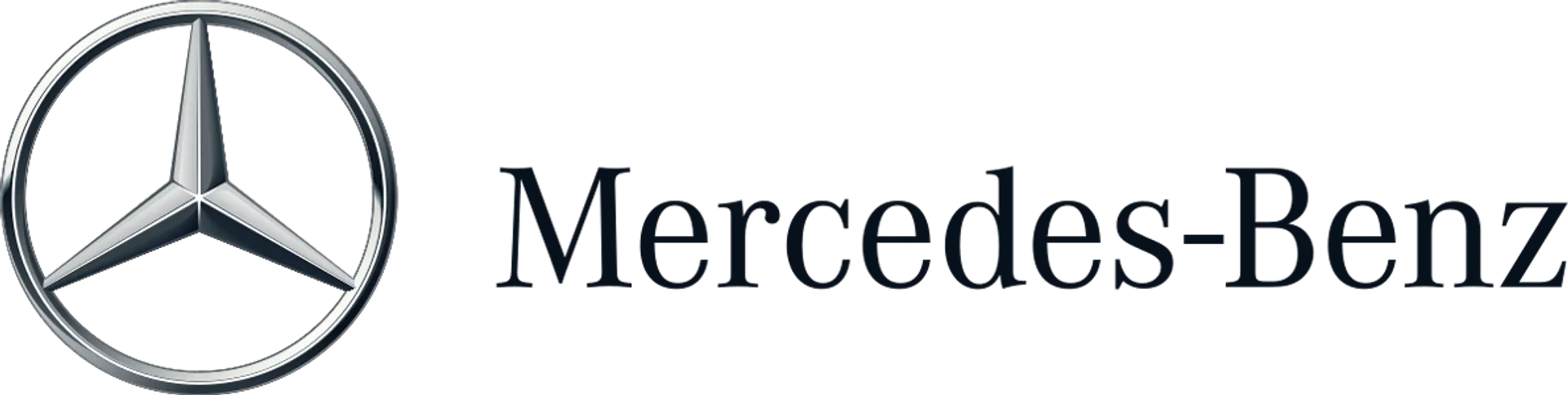MERCEDES BENZ logo. Current catalogue