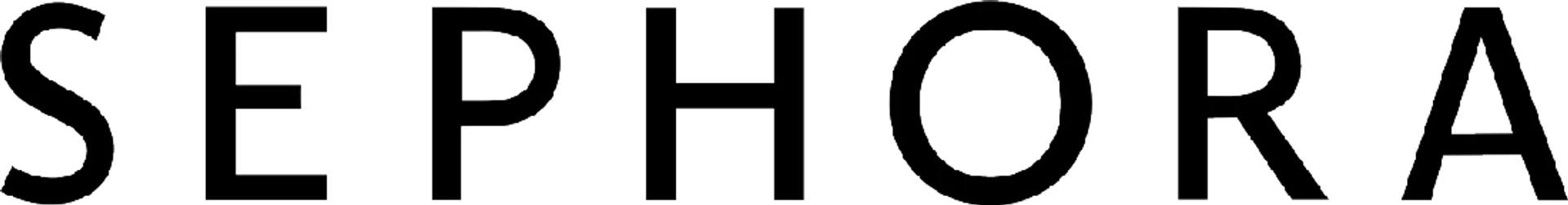 SEPHORA logo. Current catalogue