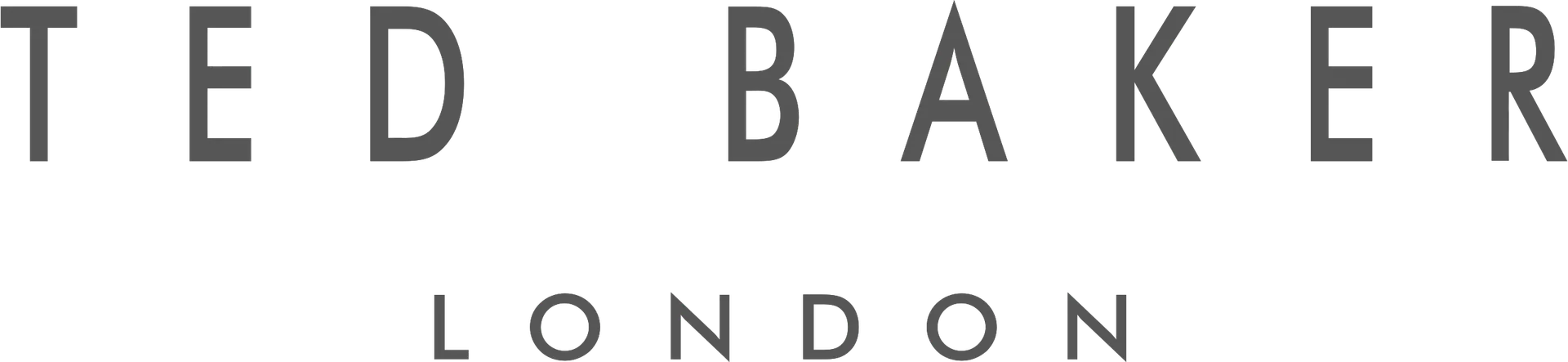 TED BAKER logo. Current catalogue