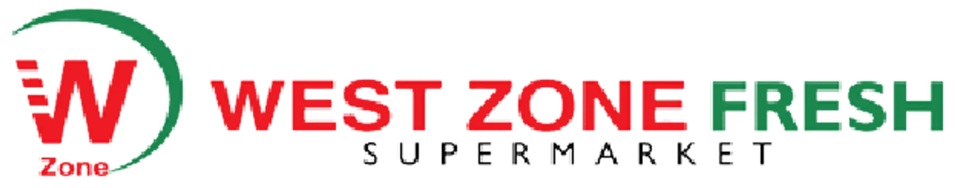 WEST ZONE SUPERMARKET logo. Current weekly ad