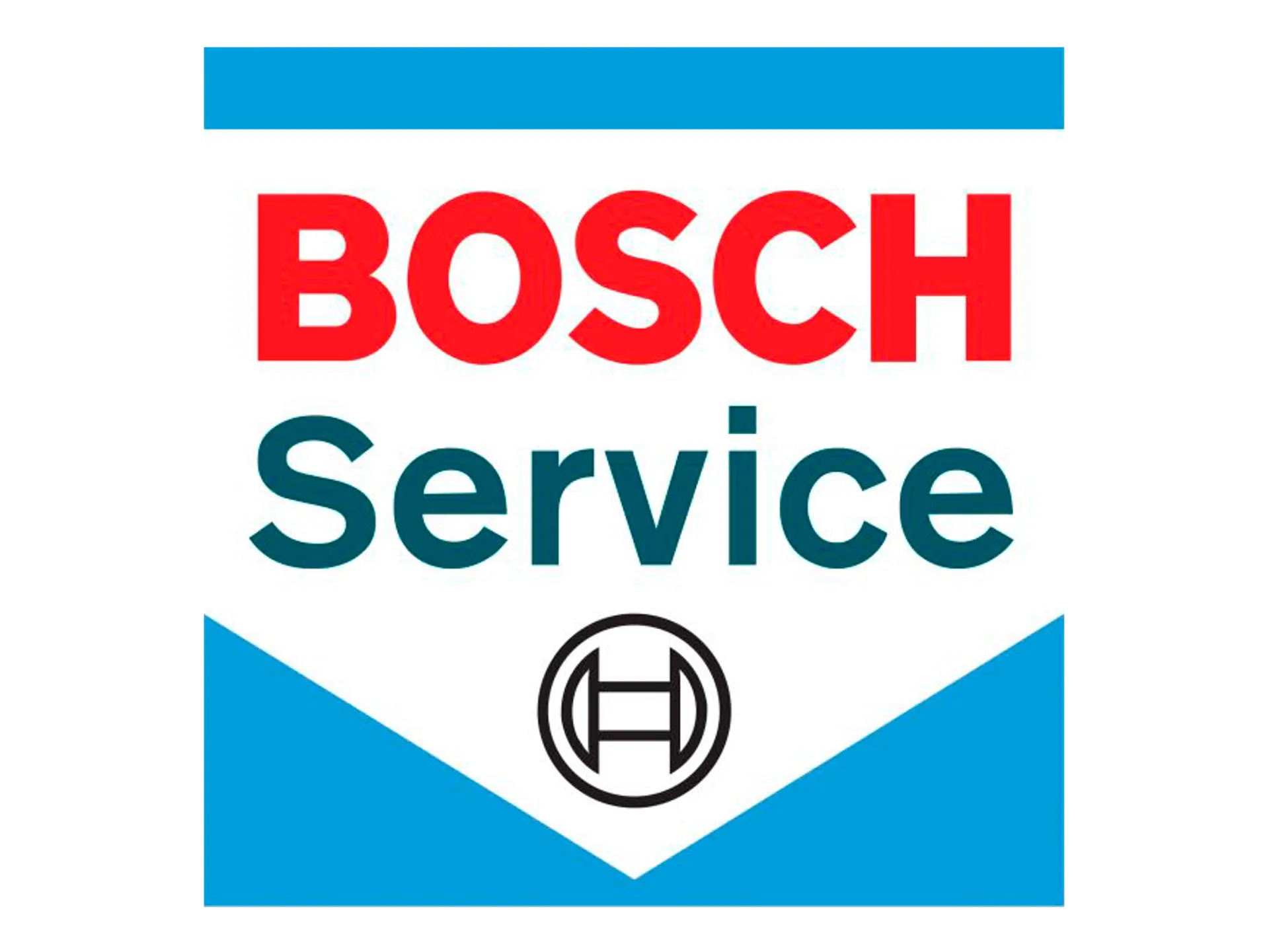 BOSCH CAR SERVICE logo die aktuell Flugblatt