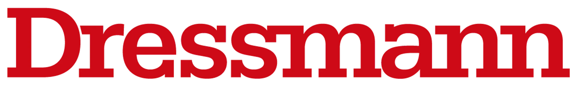 DRESSMANN logo die aktuell Flugblatt