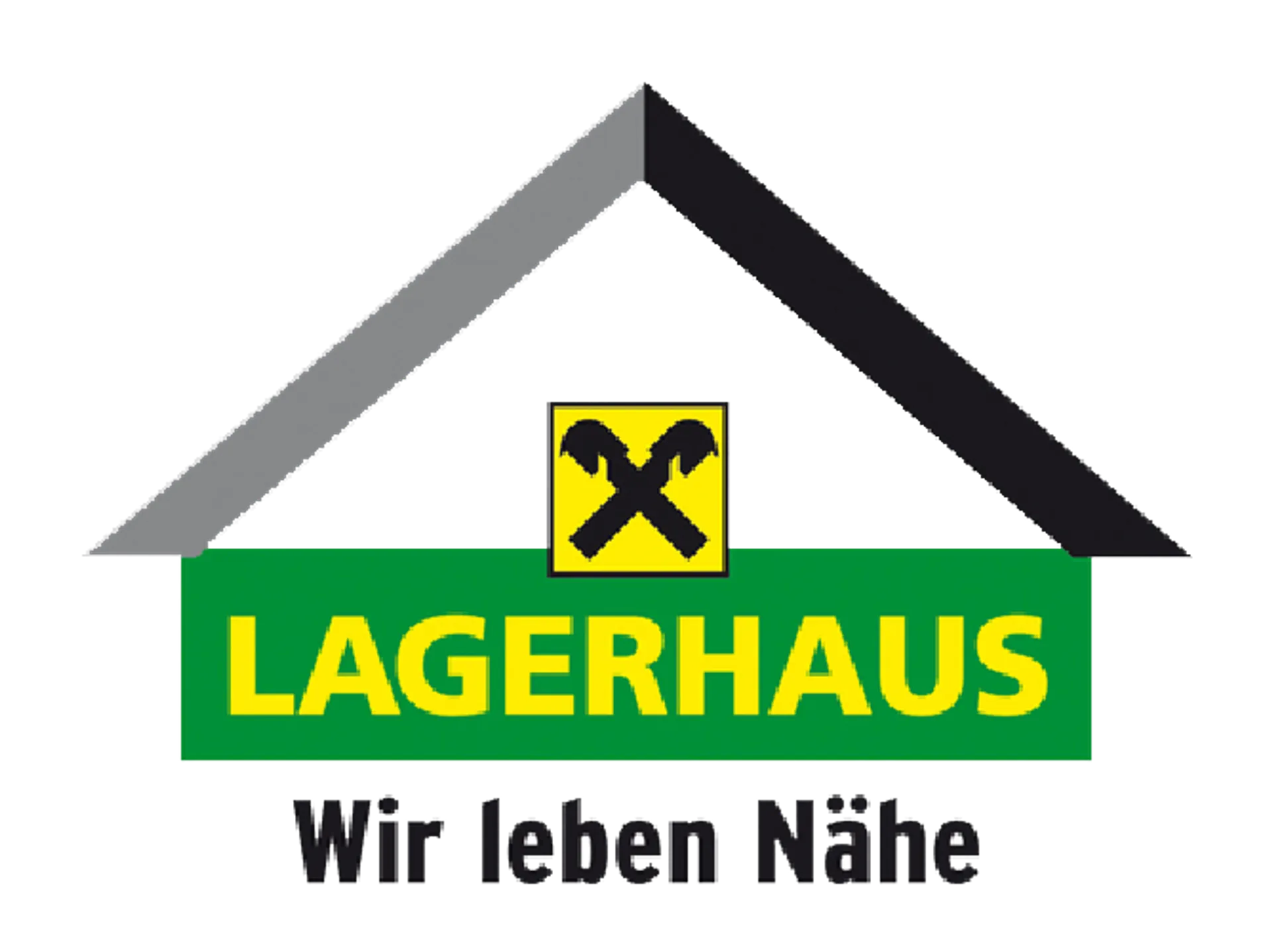 SALZBURGER LAGERHAUS logo die aktuell Flugblatt