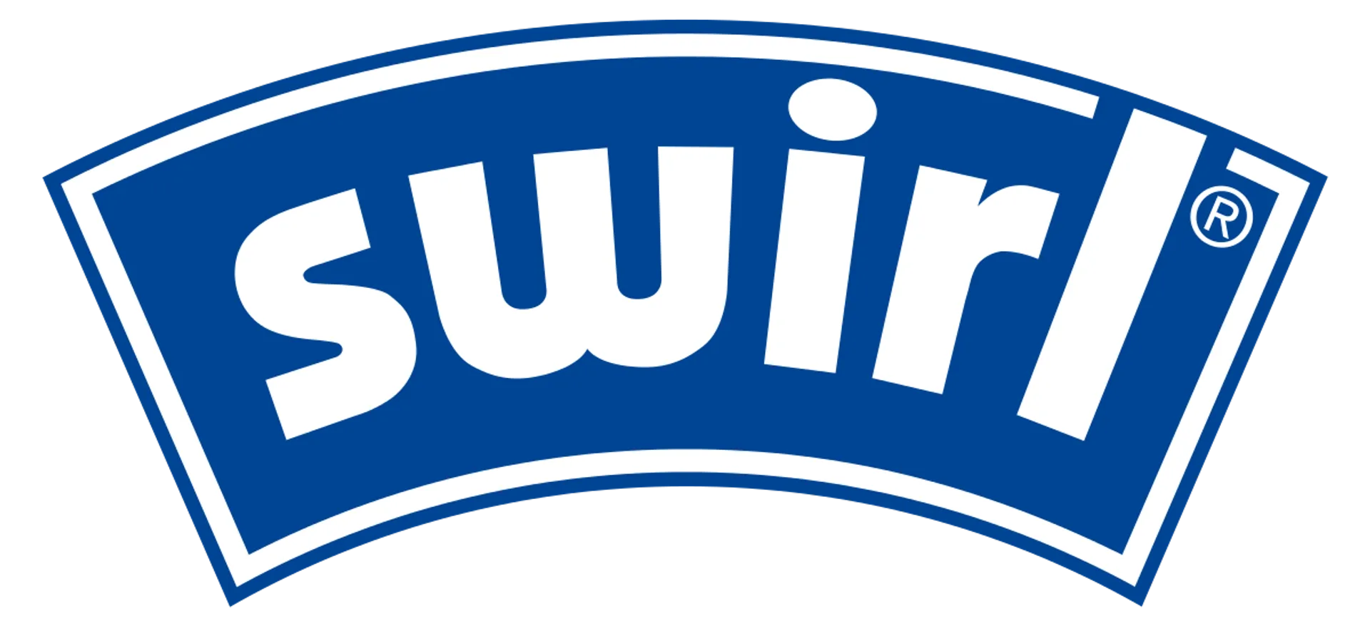SWIRL logo die aktuell Flugblatt