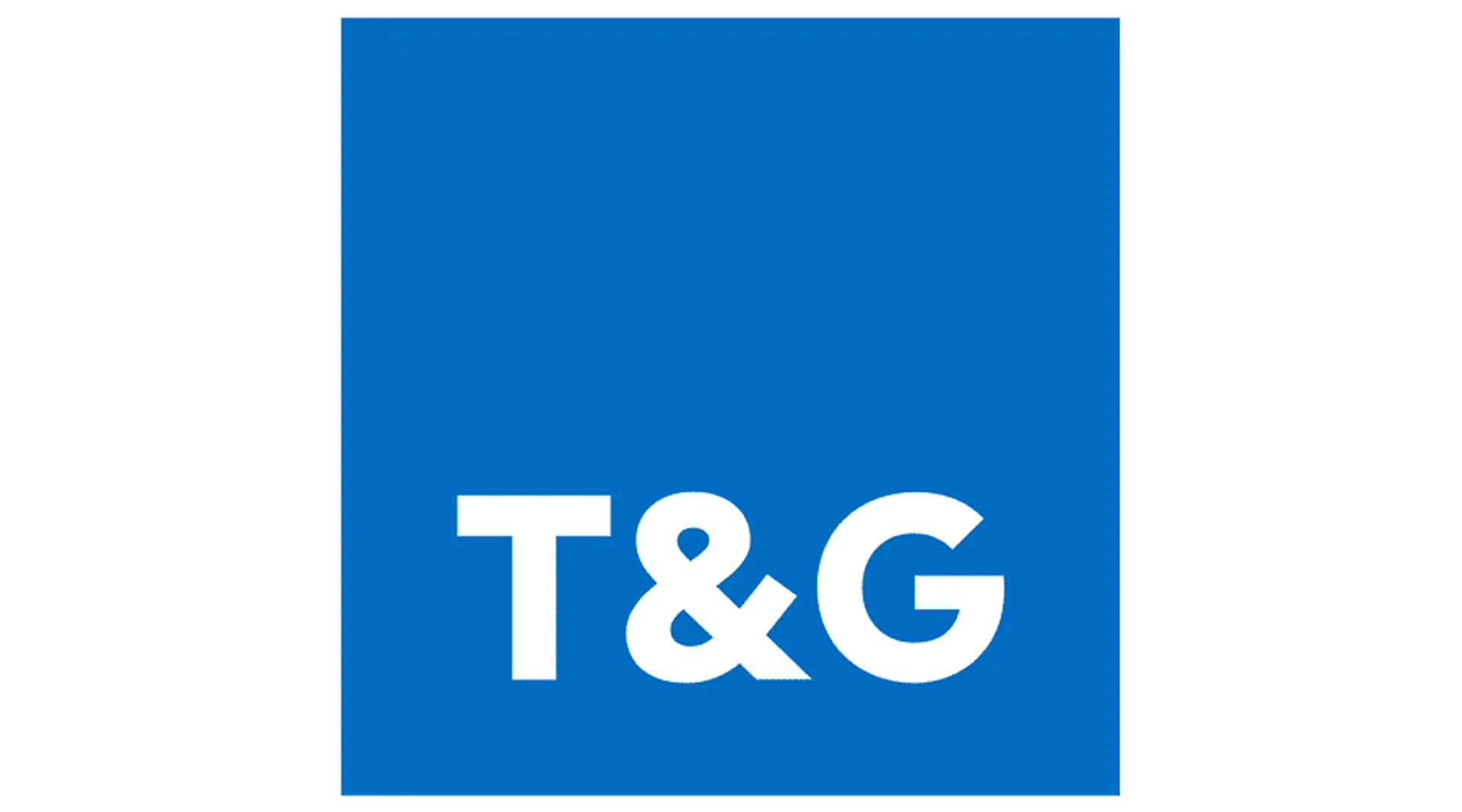 T&G logo die aktuell Flugblatt