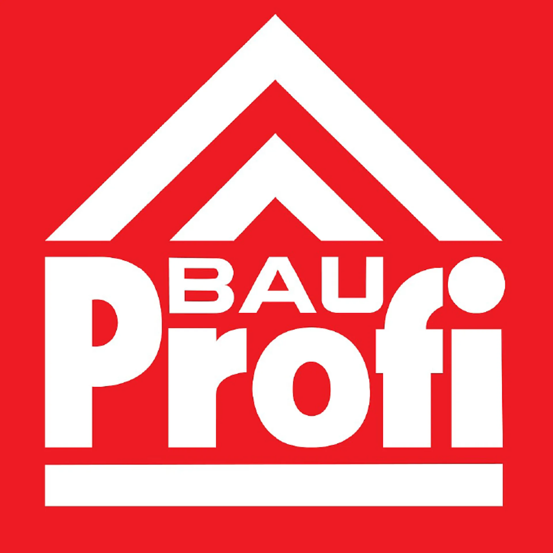 BAUPROFI logo die aktuell Flugblatt