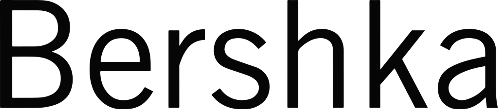 BERSHKA logo die aktuell Flugblatt