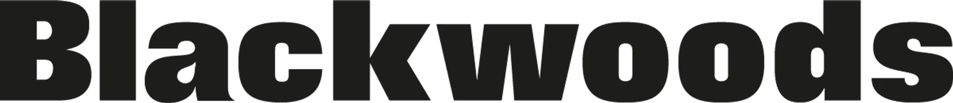 BLACKWOODS logo of current catalogue