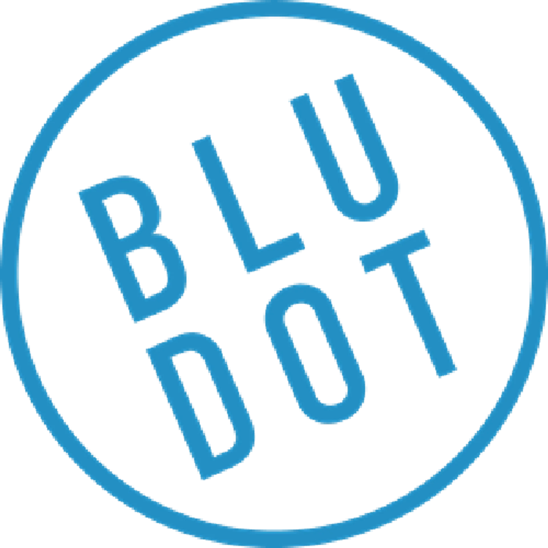 BLU DOT logo of current catalogue