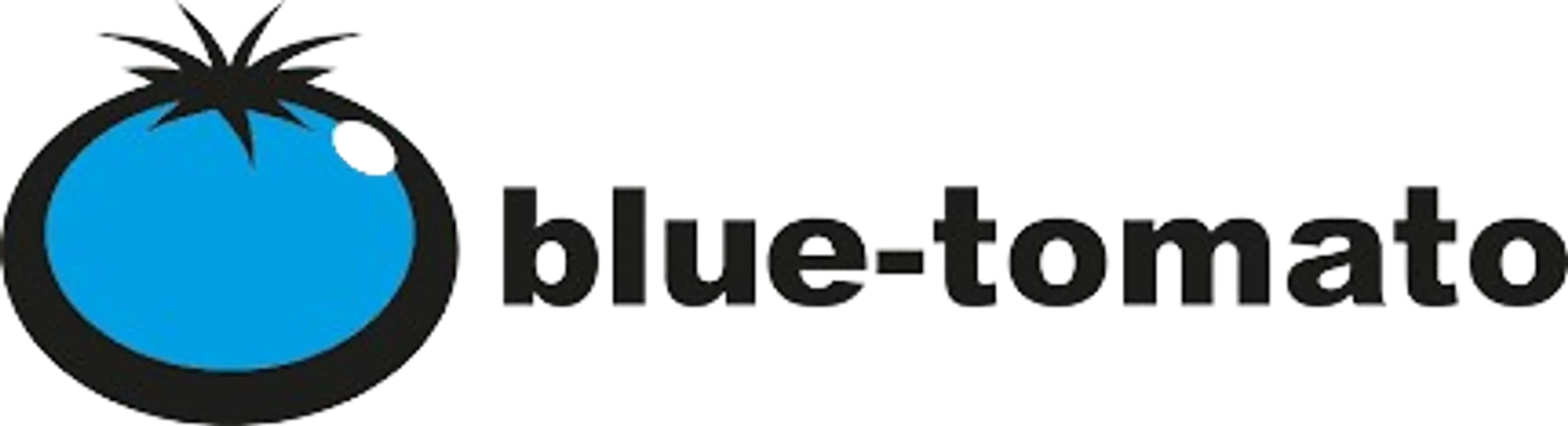 BLUE TOMATO logo die aktuell Flugblatt