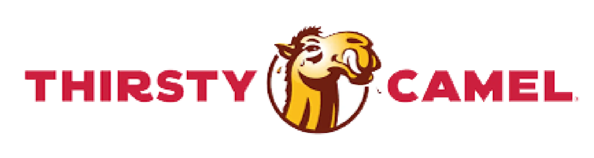 Thirsty Camel logo of current flyer