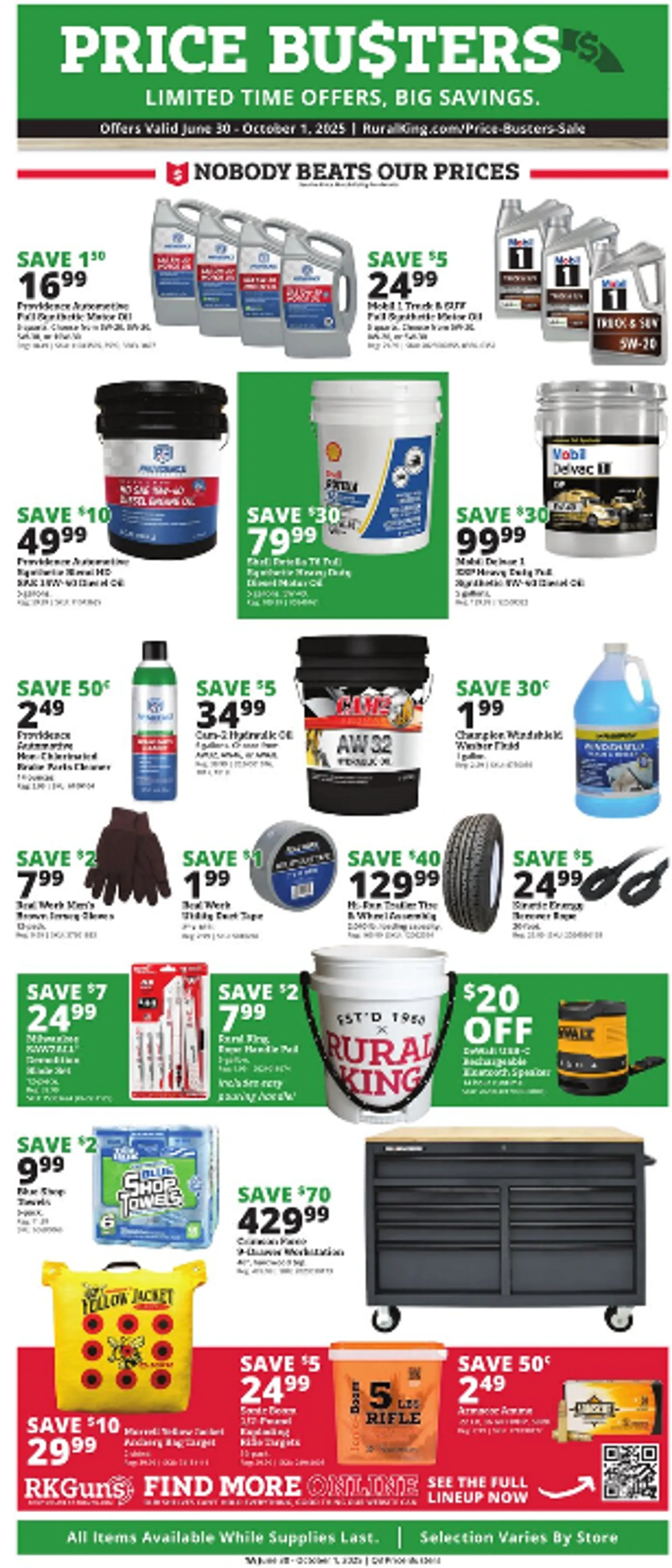 Weekly ad Rural king Flyers from June 30 to October 1 2025 - Page 