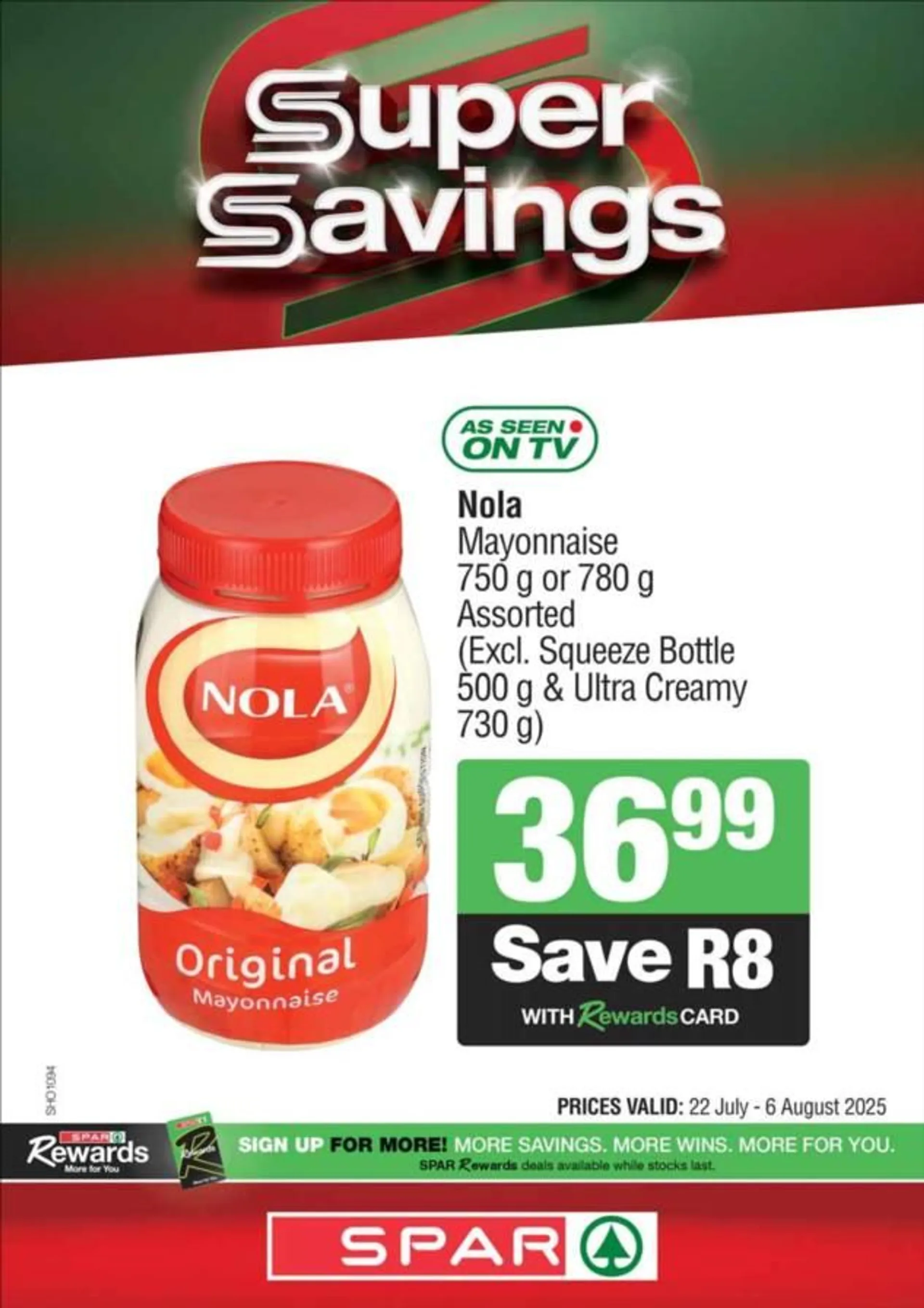 SPAR weekly ads from 22 July to 6 August 2025 - Catalogue Page 