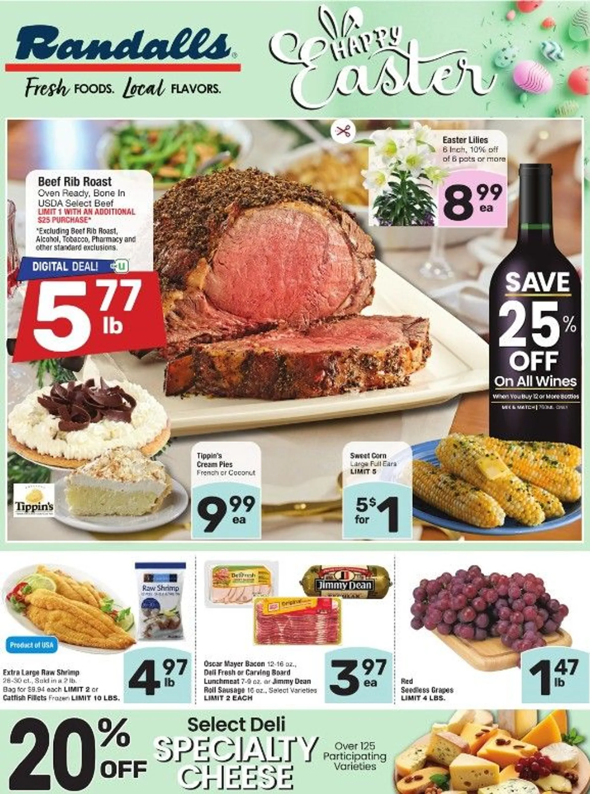 Weekly ad Randalls sales from April 16 to April 22 2025 - Page 