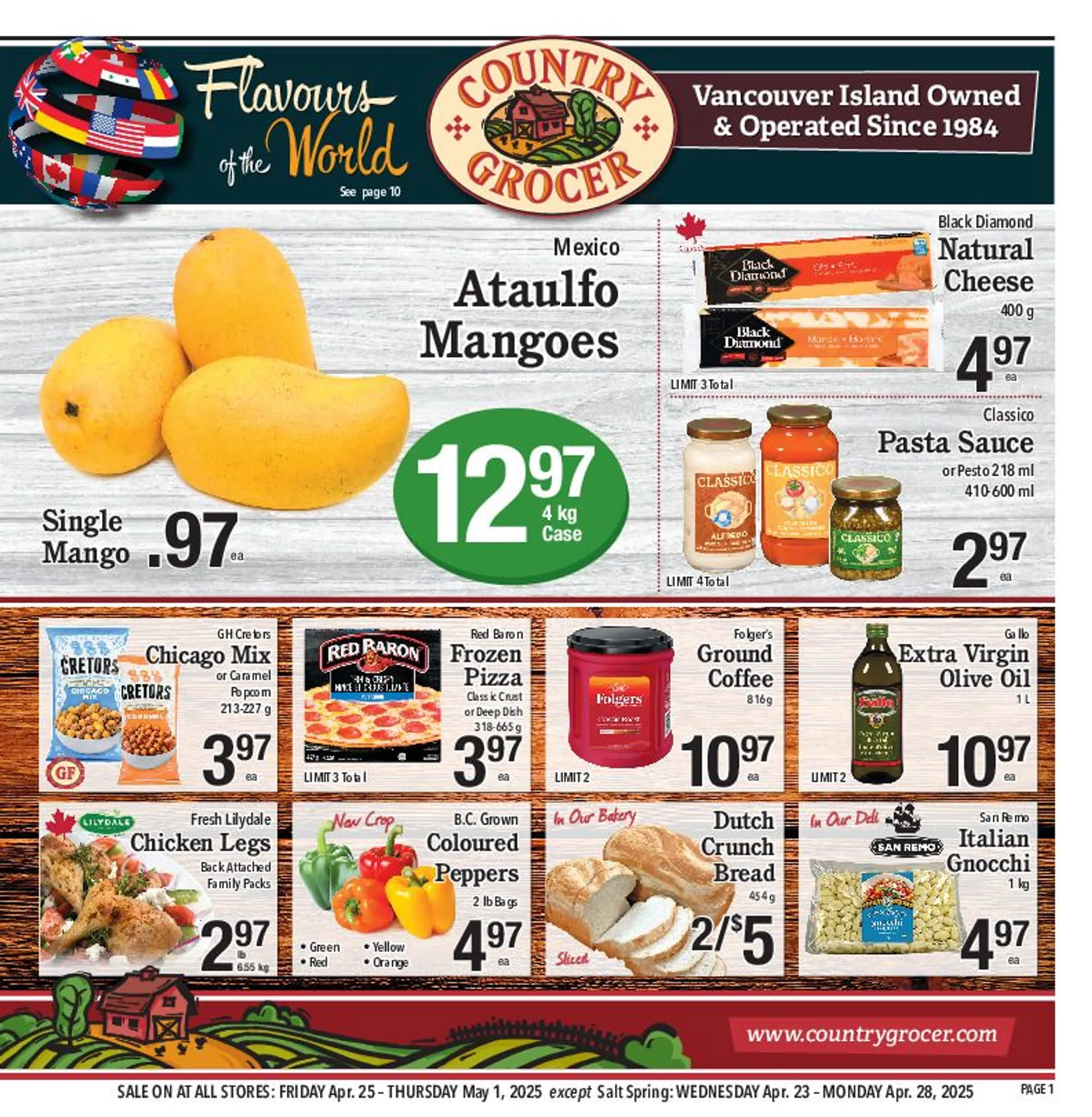 Country Grocer Sales from April 25 to May 1 2025 - flyer page 