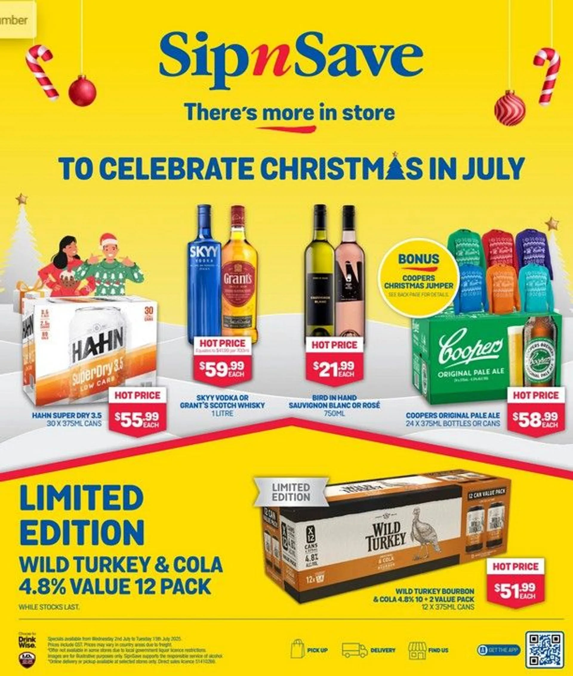  SipnSave catalogues - Weekly specials  - Catalogue valid from 2 July to 19 July 2025 - page 1