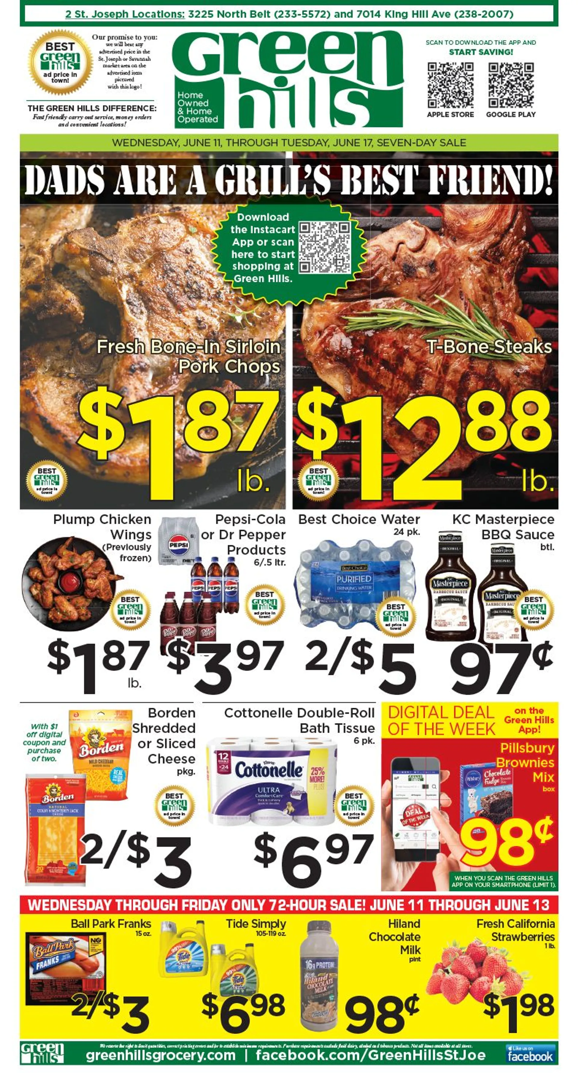 Weekly ad Green Hills Grocery weekly ads from June 11 to June 19 2025 - Page 1