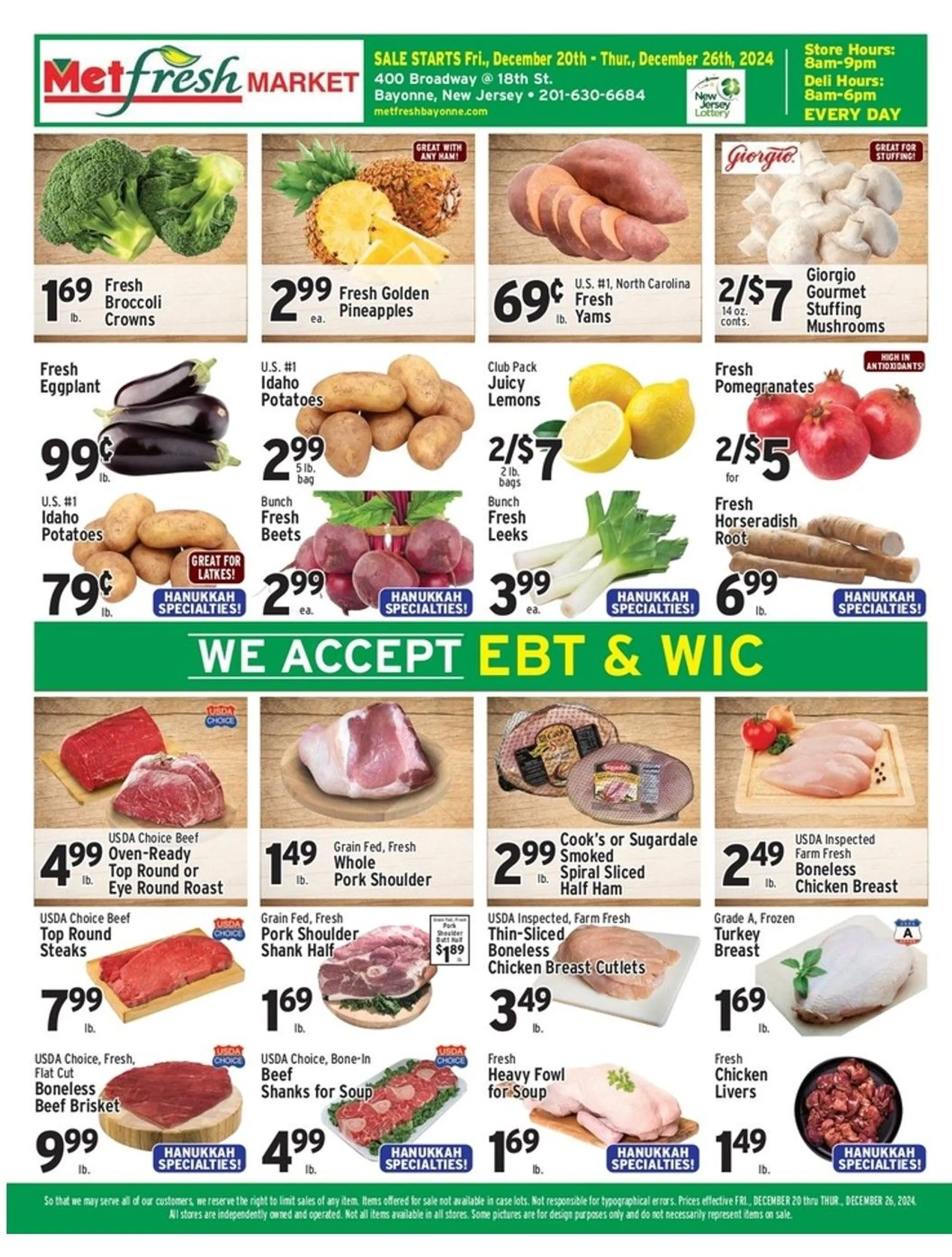 Weekly ad Met Foodmarkets from December 20 to December 26 2024 - Page 